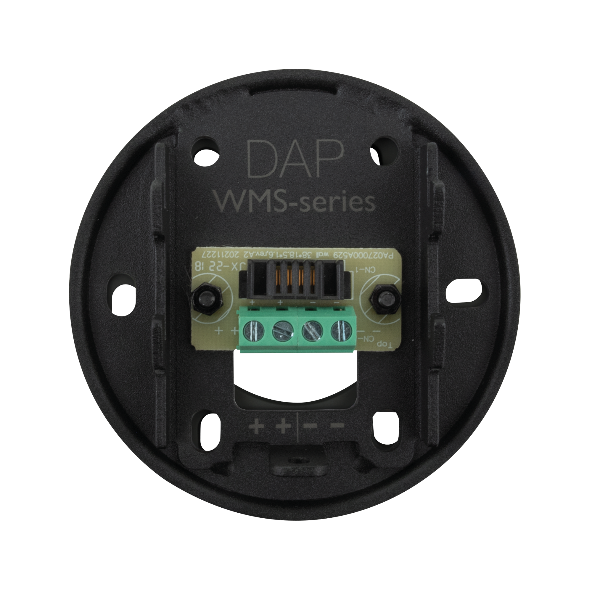 DAP WMS4T-B Black Altoparlante passivo a muro da 4" da 100 V - nero