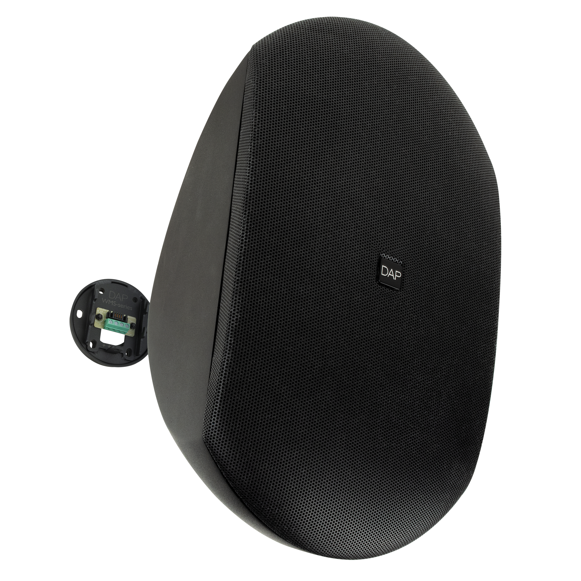DAP WMS8T-B Black Altoparlante passivo a muro da 8" da 100 V - nero