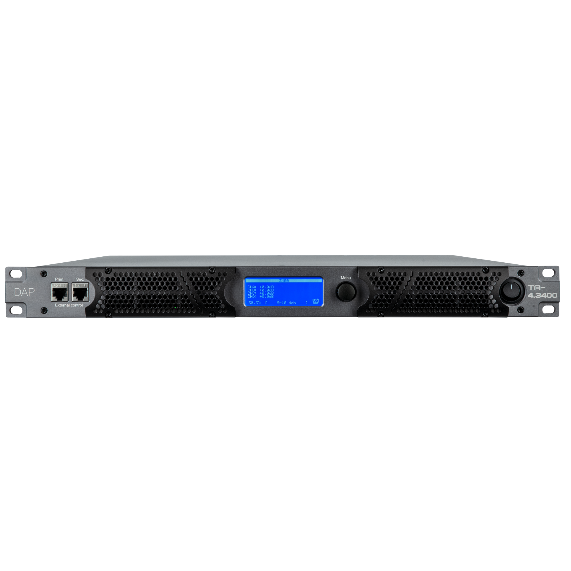 Dap TA-4.3400 Amplificatore touring 4 canali con DSP (4x 3400 W)