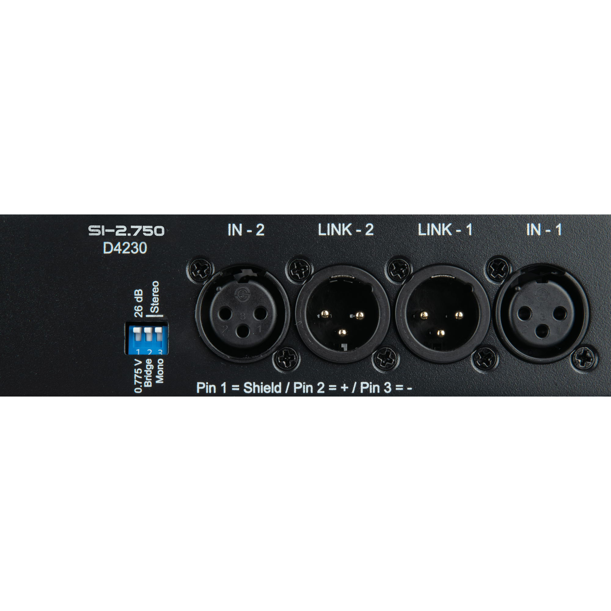 Dap SI-2.750 Amplificatore installazione 2 canali (2x 750 W)