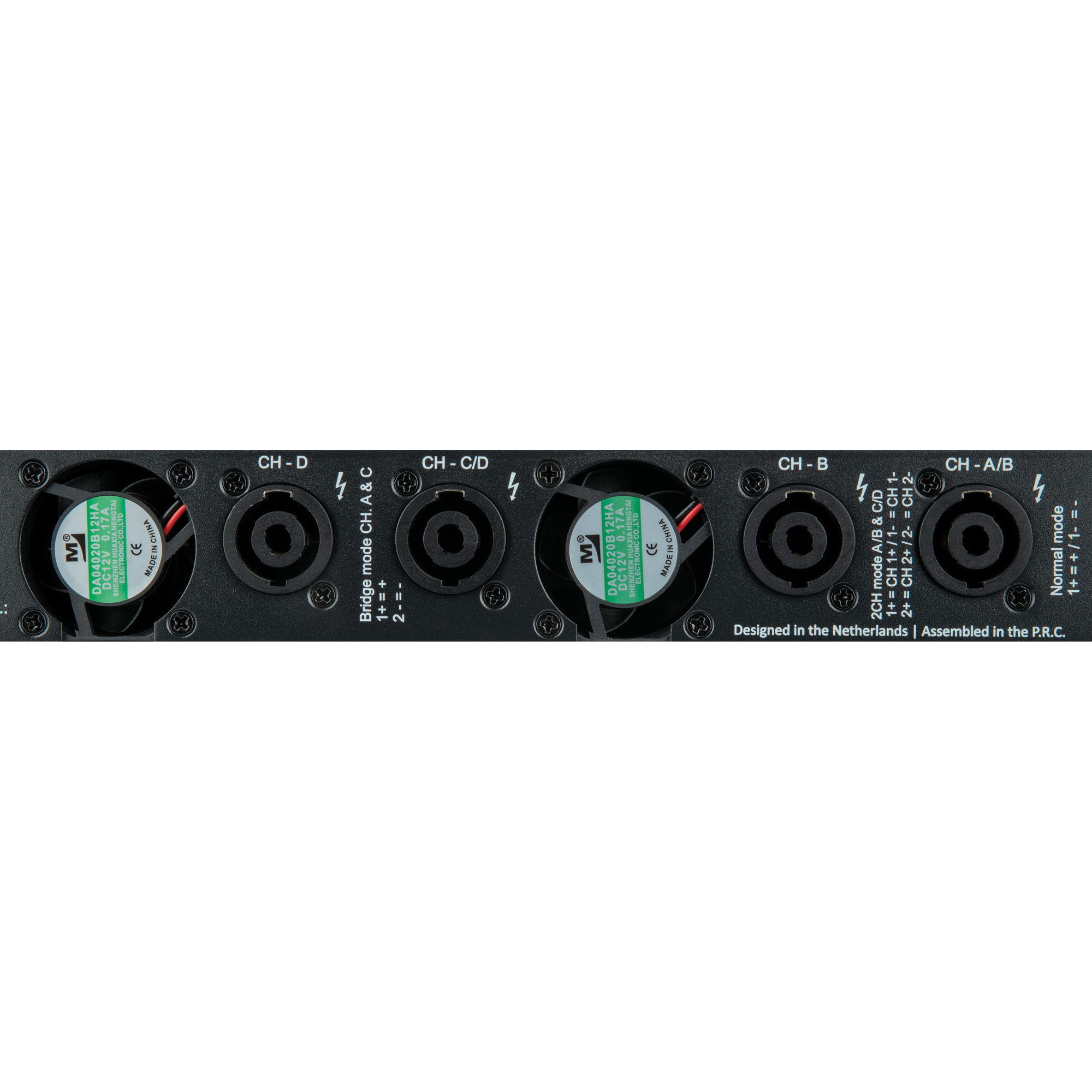 Dap SI-4.450 Amplificatore installazione 4 canali (4x 450 W)