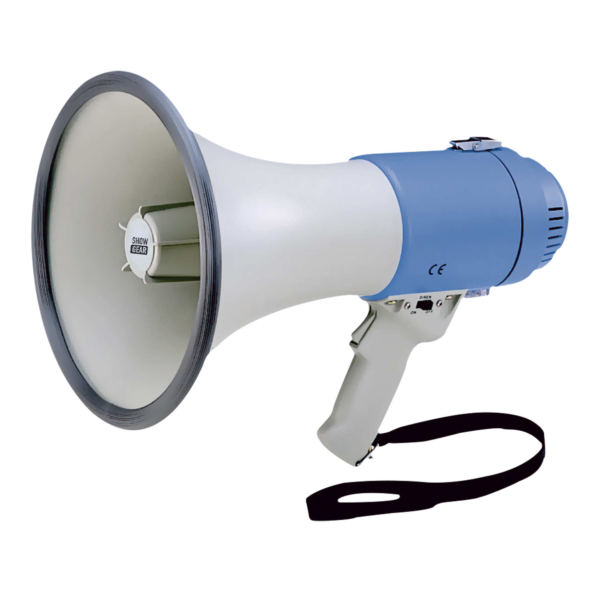Showgear MF25F Megafono da 25 W - blu/bianco