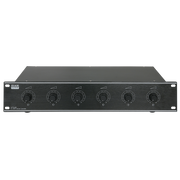 DAP VCR-650 Controllori di volume da 6 x 50 W montati su rack da 100 V