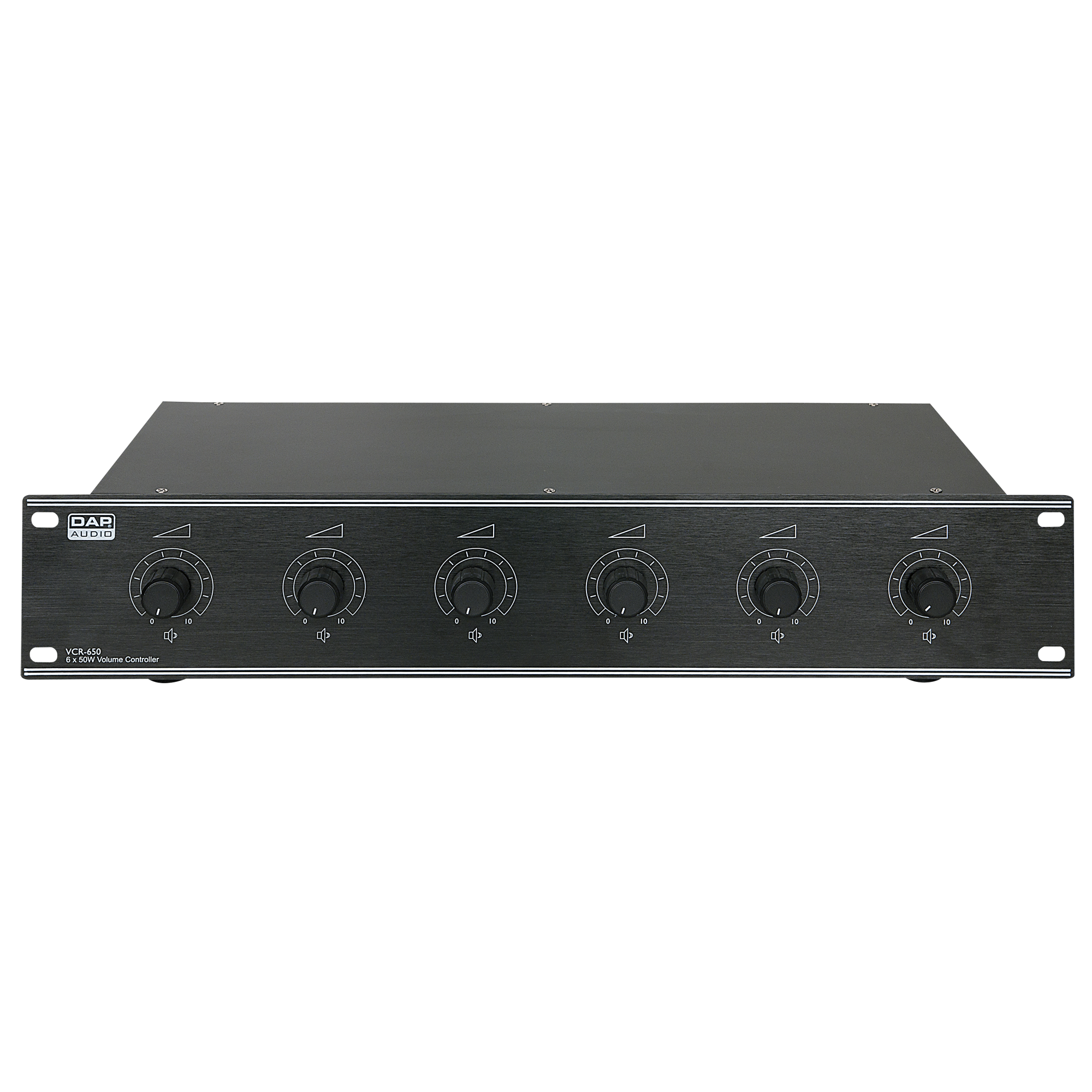 DAP VCR-650 Controllori di volume da 6 x 50 W montati su rack da 100 V