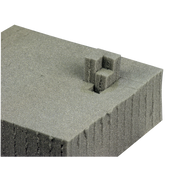 SHOWGEAR Cubed Foam 50 mm Sheet of 1.2 m x 0.6 m Foglio: 1,2 m x 0,6 m