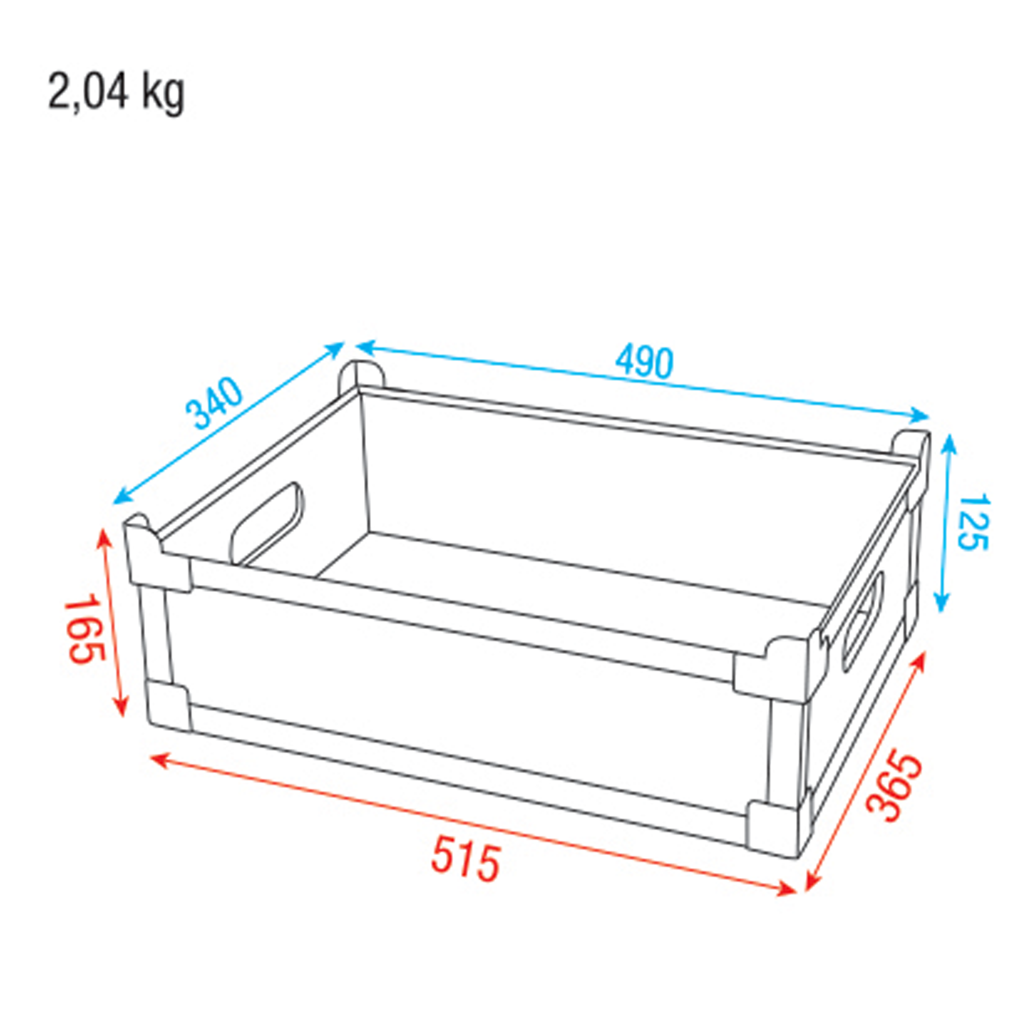 SHOWGEAR Stack Case Value Line H1 H1
