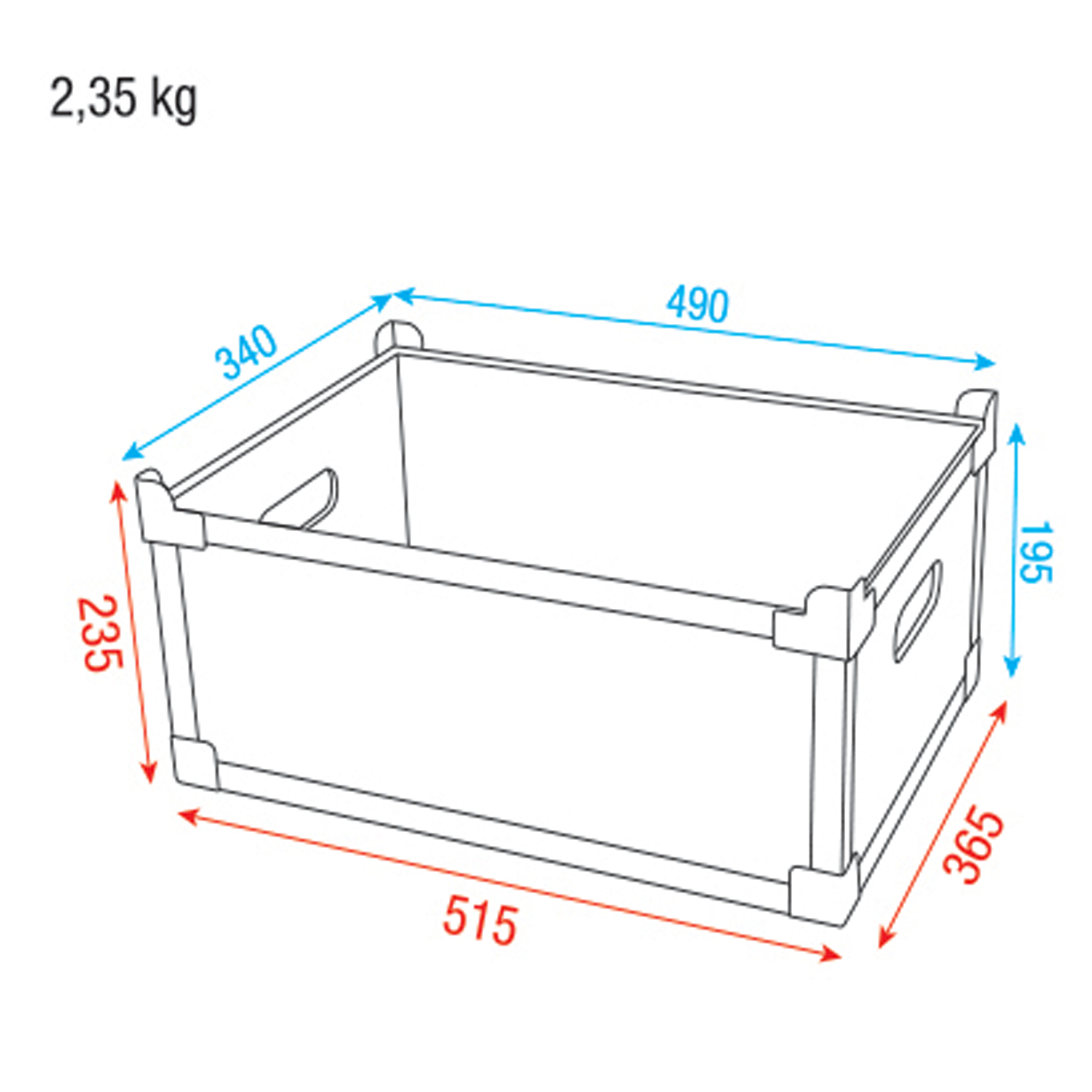 SHOWGEAR Stack Case Value Line H2 H2