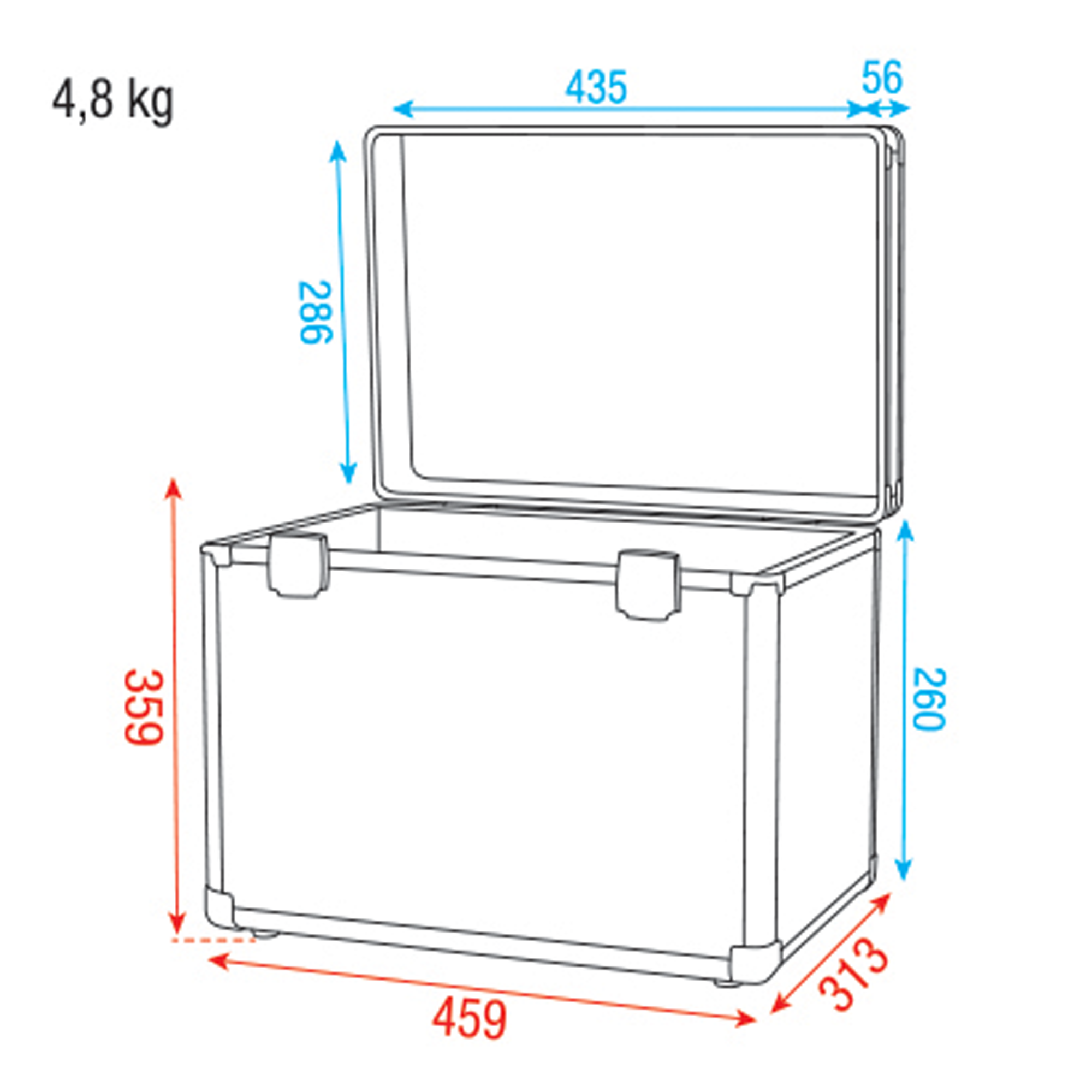 SHOWGEAR Case for 4x Flat Par Value Line Value Line