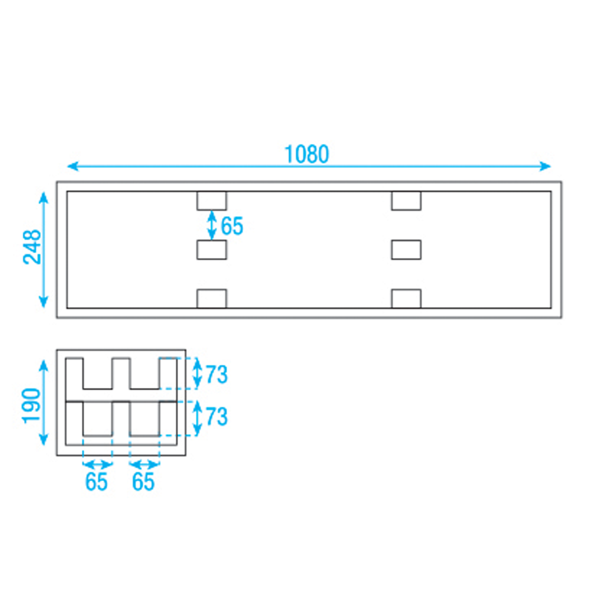 SHOWGEAR Case for 4x LED Bar Value Line Value Line