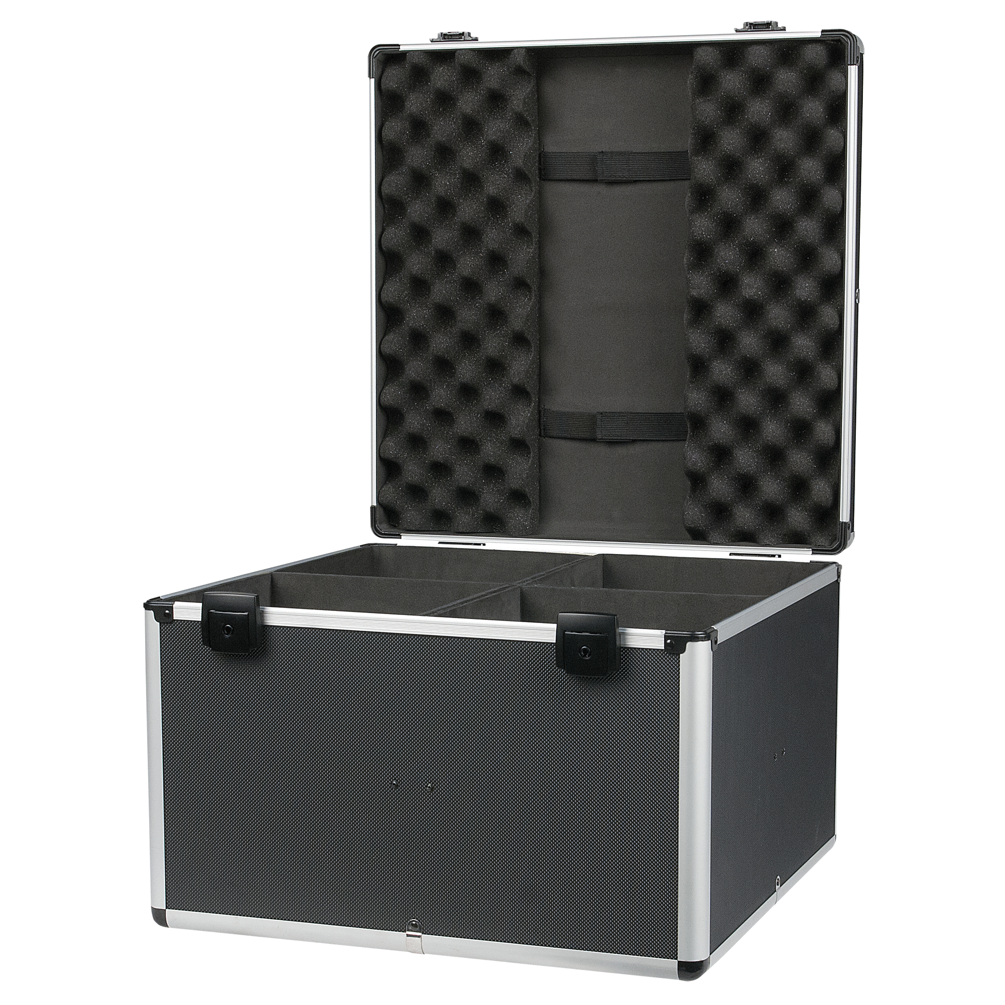 SHOWGEAR Case for 4x LED Par 56 Value Line - with elastic hook and loop straps Linea Value - con cinghie elastiche a gancio e anello