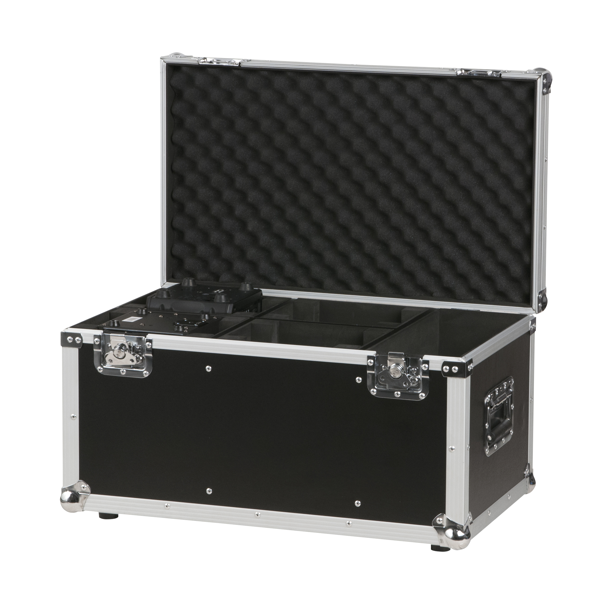 SHOWTEC Case for 4x Kanjo 10 / 60 With accessory compartment Con vano per gli accessori