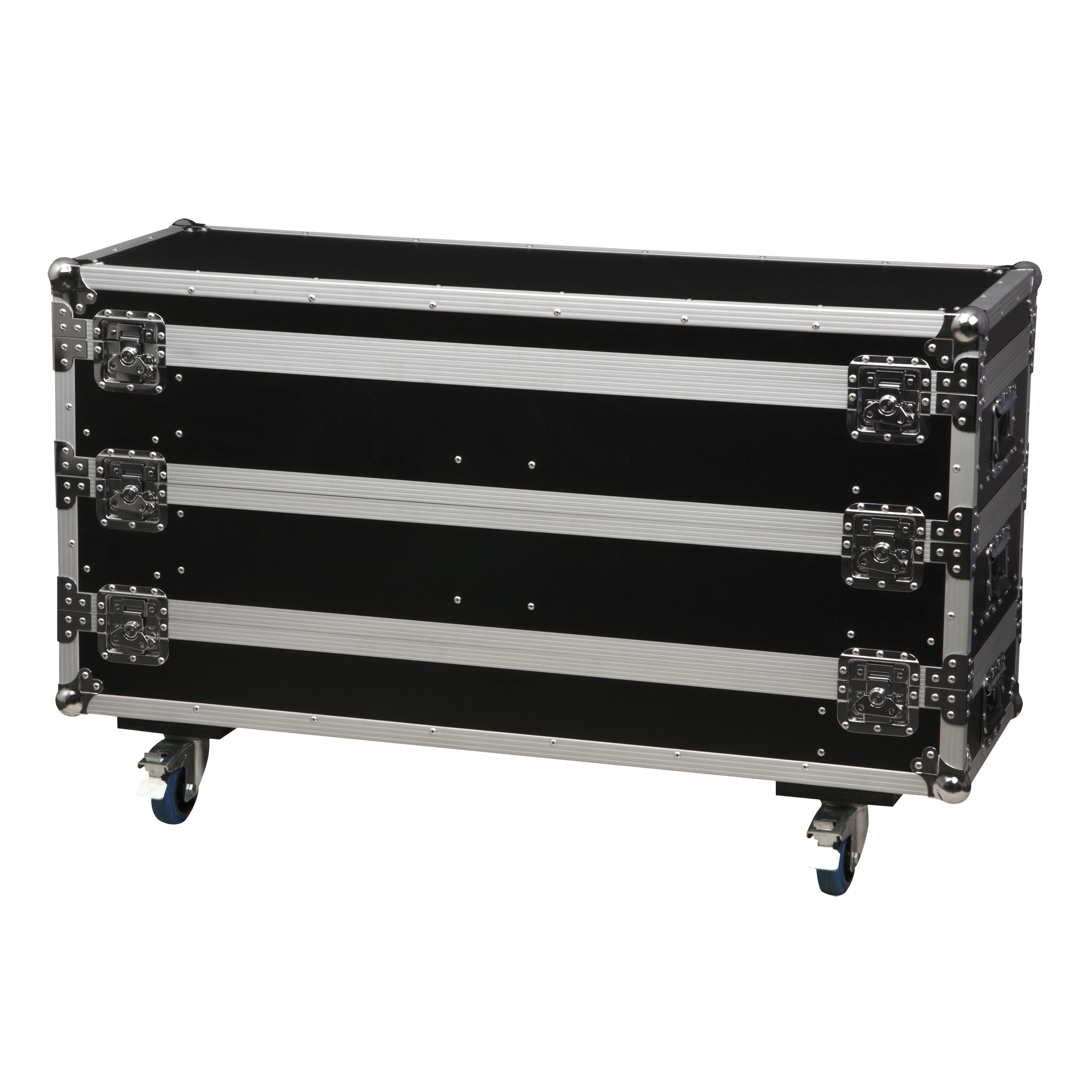 SHOWTEC Case for 12x Sunstrip Active 3 stackable sections with accessory compartment 3 sezioni impilabili con scomparto per gli accessori