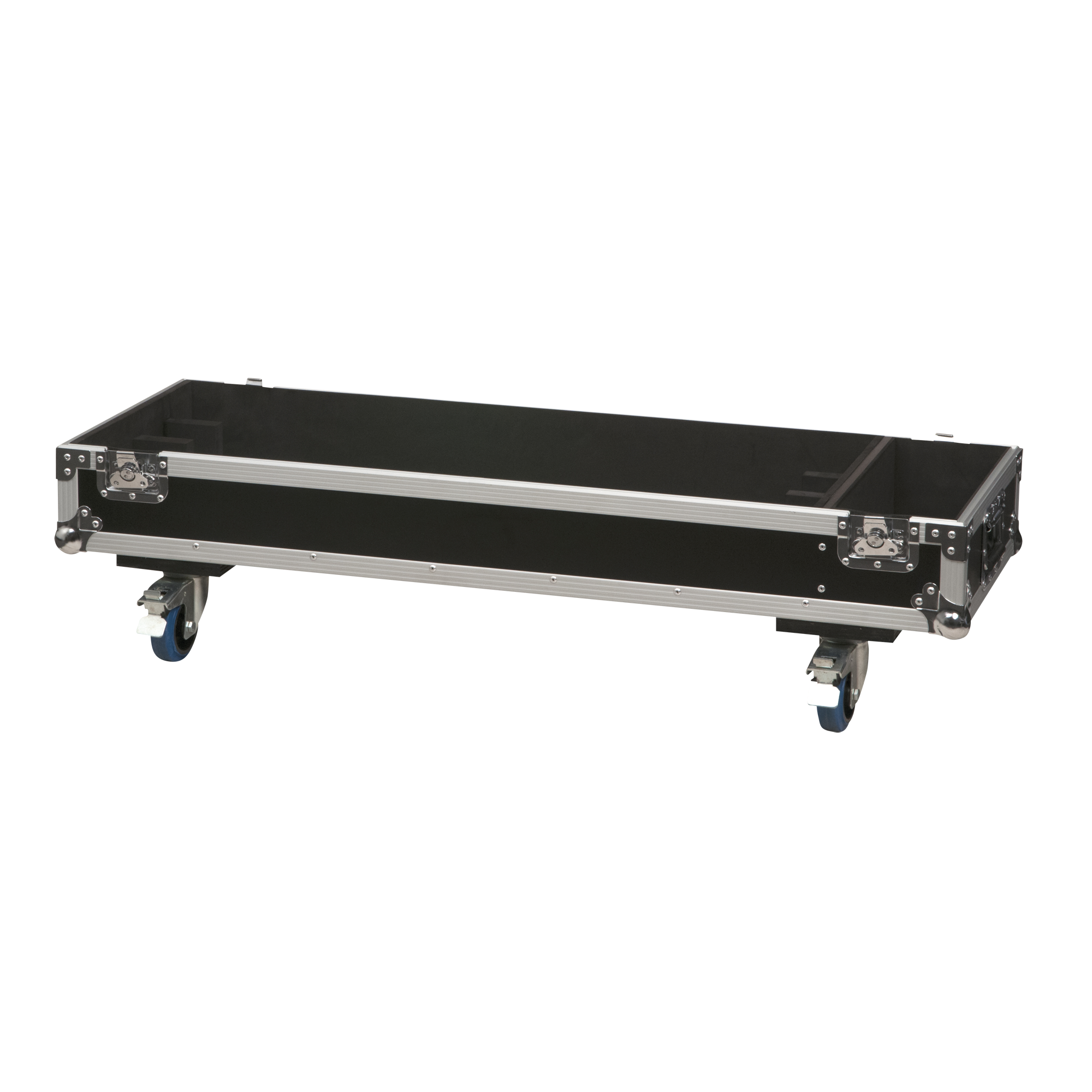 SHOWTEC Case for 12x Sunstrip Active 3 stackable sections with accessory compartment 3 sezioni impilabili con scomparto per gli accessori