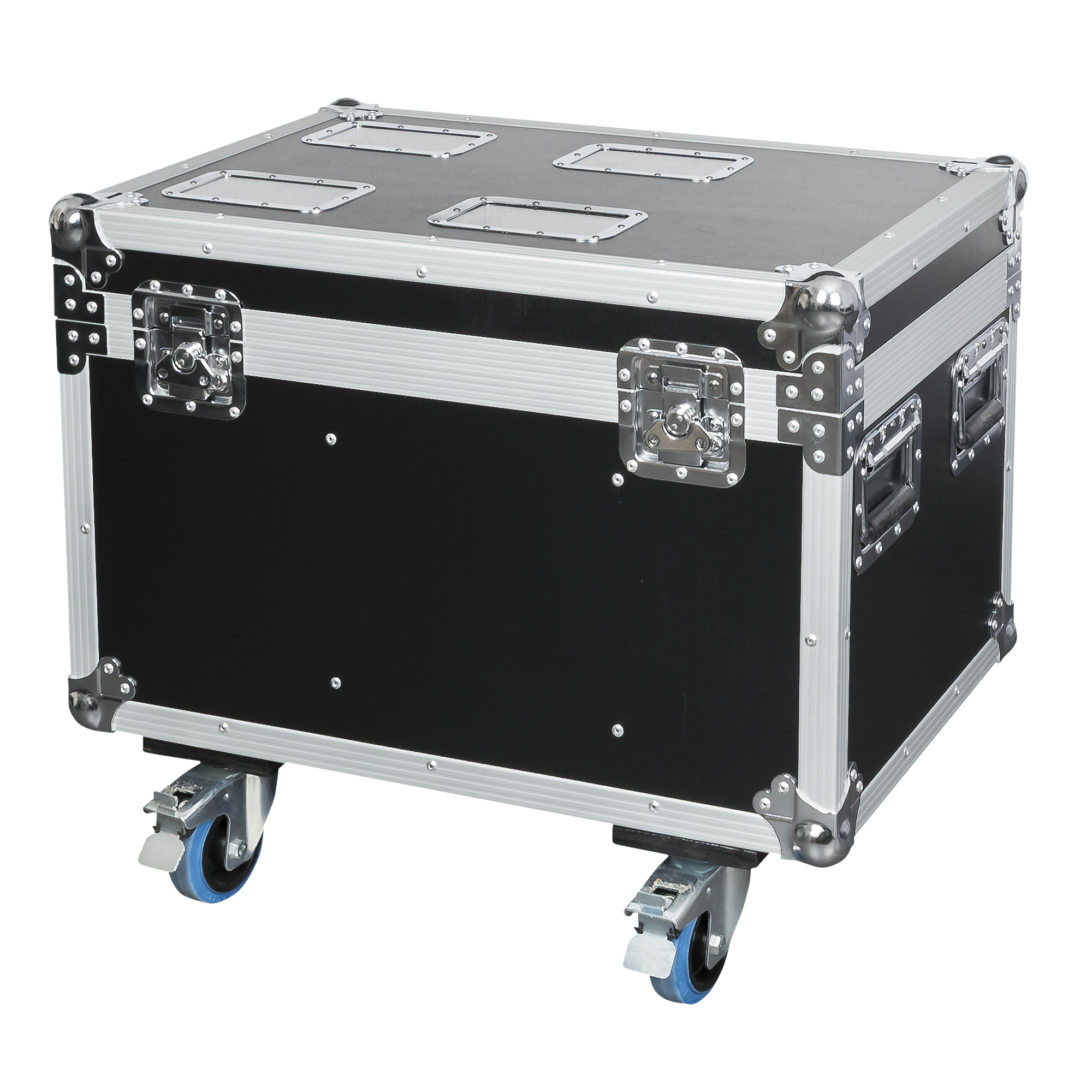 SHOWTEC Case for 4x Shark One (Spot/Wash Zoom/Wash/Combi) With accessory compartment Con vano per gli accessori