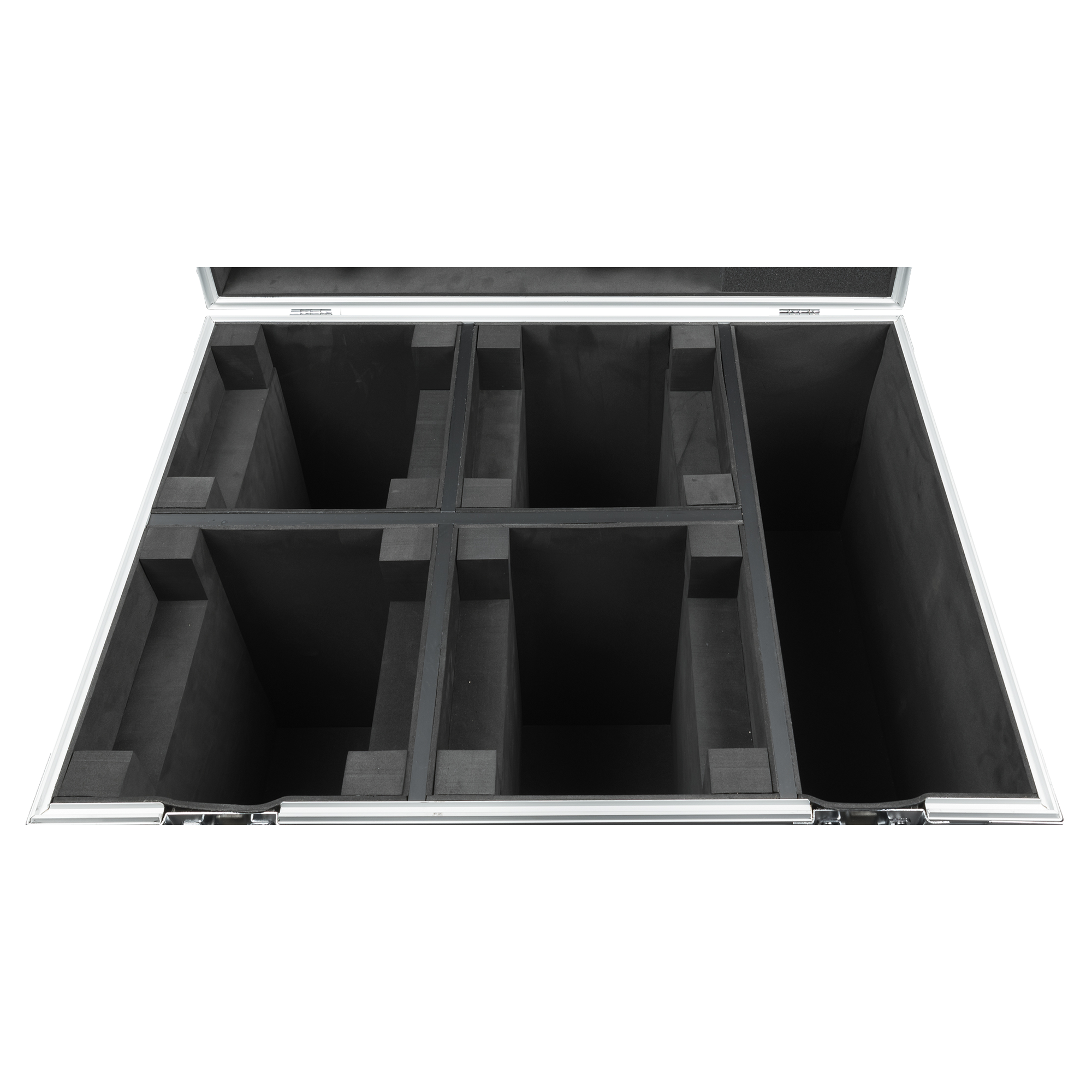 SHOWTEC Case for 4x Shark One (Spot/Wash Zoom/Wash/Combi) With accessory compartment Con vano per gli accessori