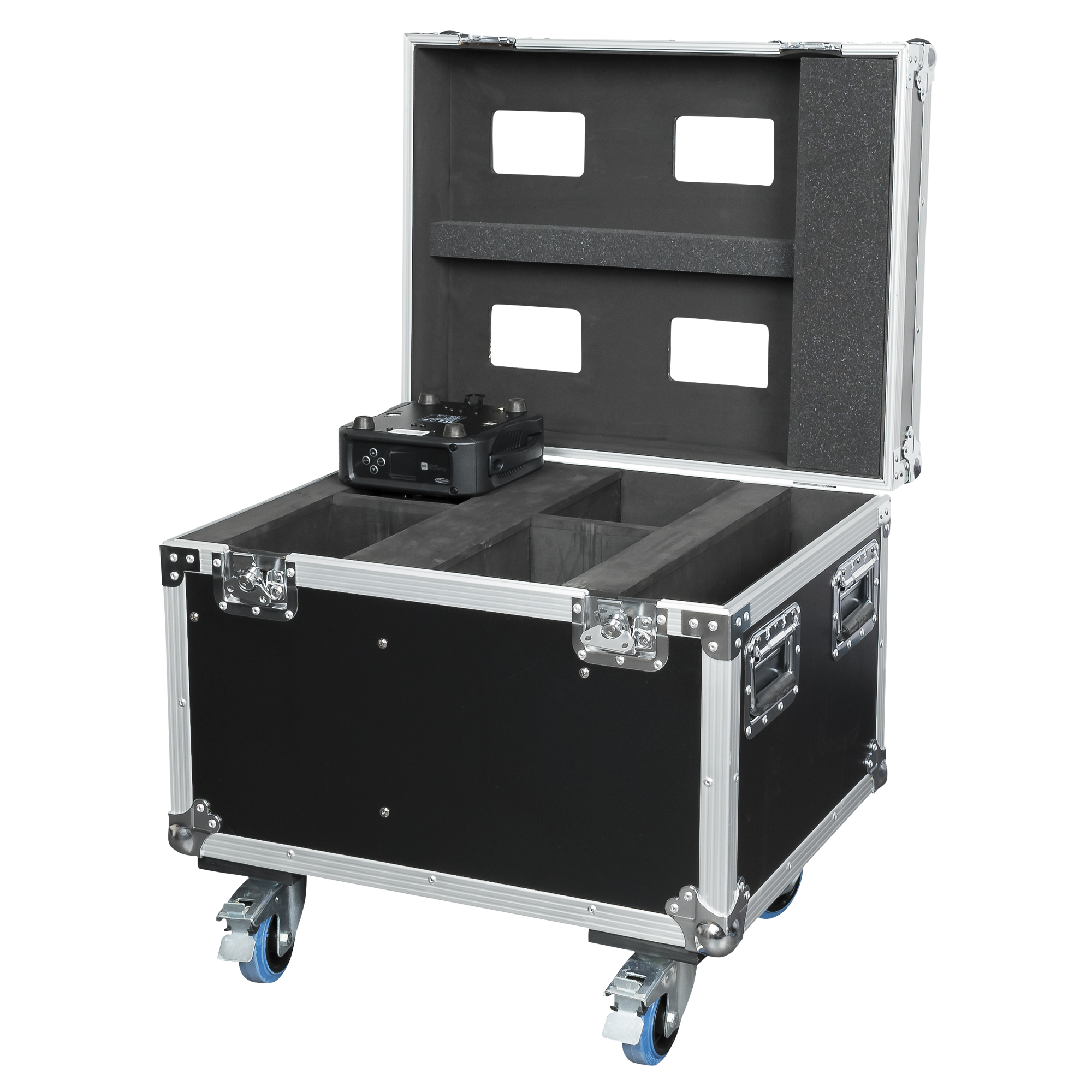 SHOWTEC Case for 4x Phantom 65 With accessory compartment Con vano per gli accessori