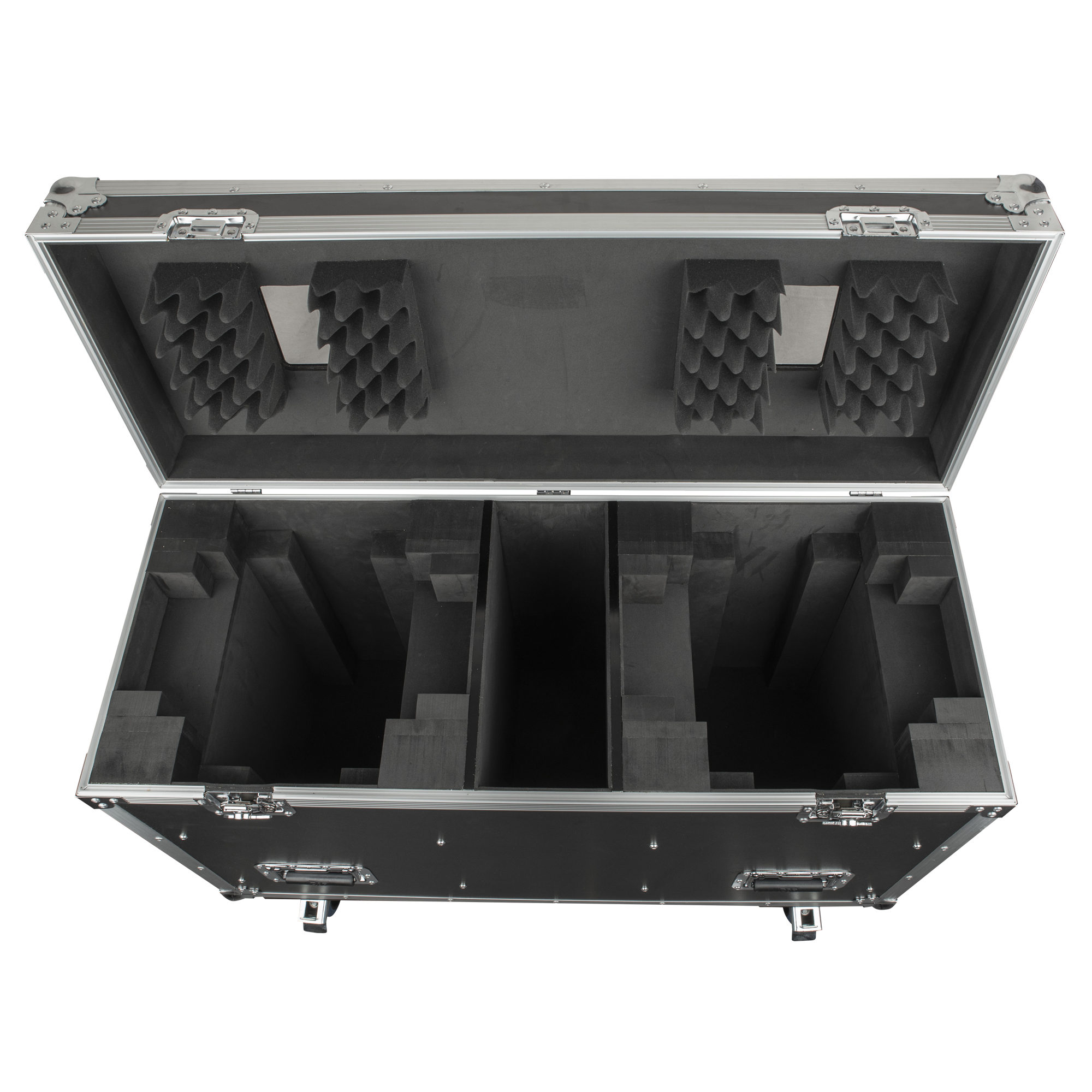SHOWTEC Case for 2x Phantom 250 Spot With accessory compartment Con vano per gli accessori