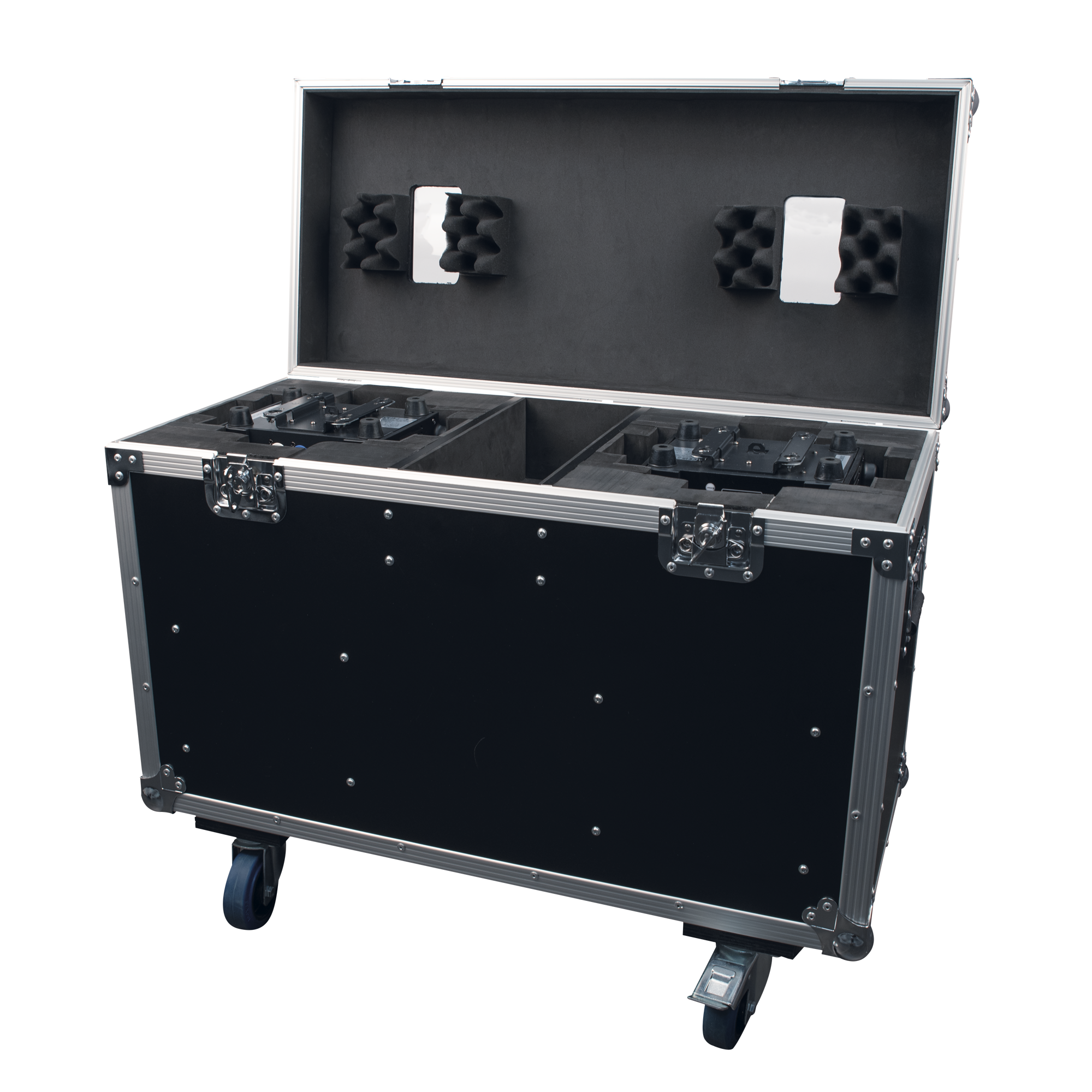 SHOWTEC Case for 2 x Shark - The Meg With accessory compartment Con vano per gli accessori