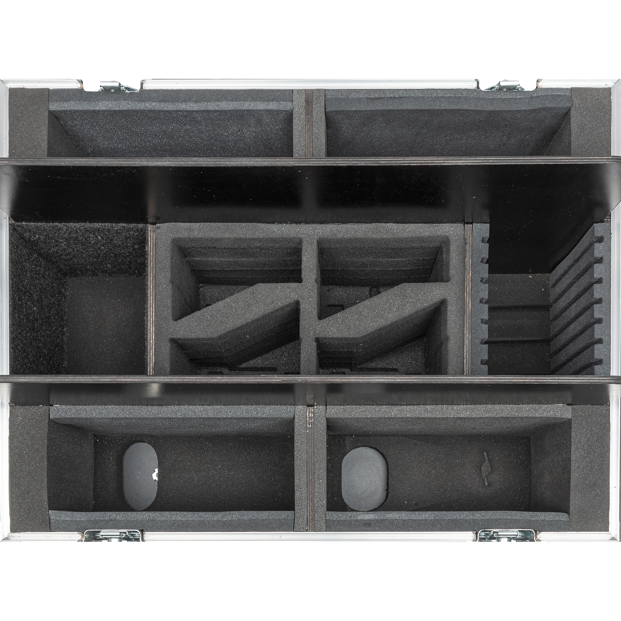 SHOWTEC Case for 4x Helix M1000/M1100 Premium Line - with compartments for all optional accessories Linea Premium