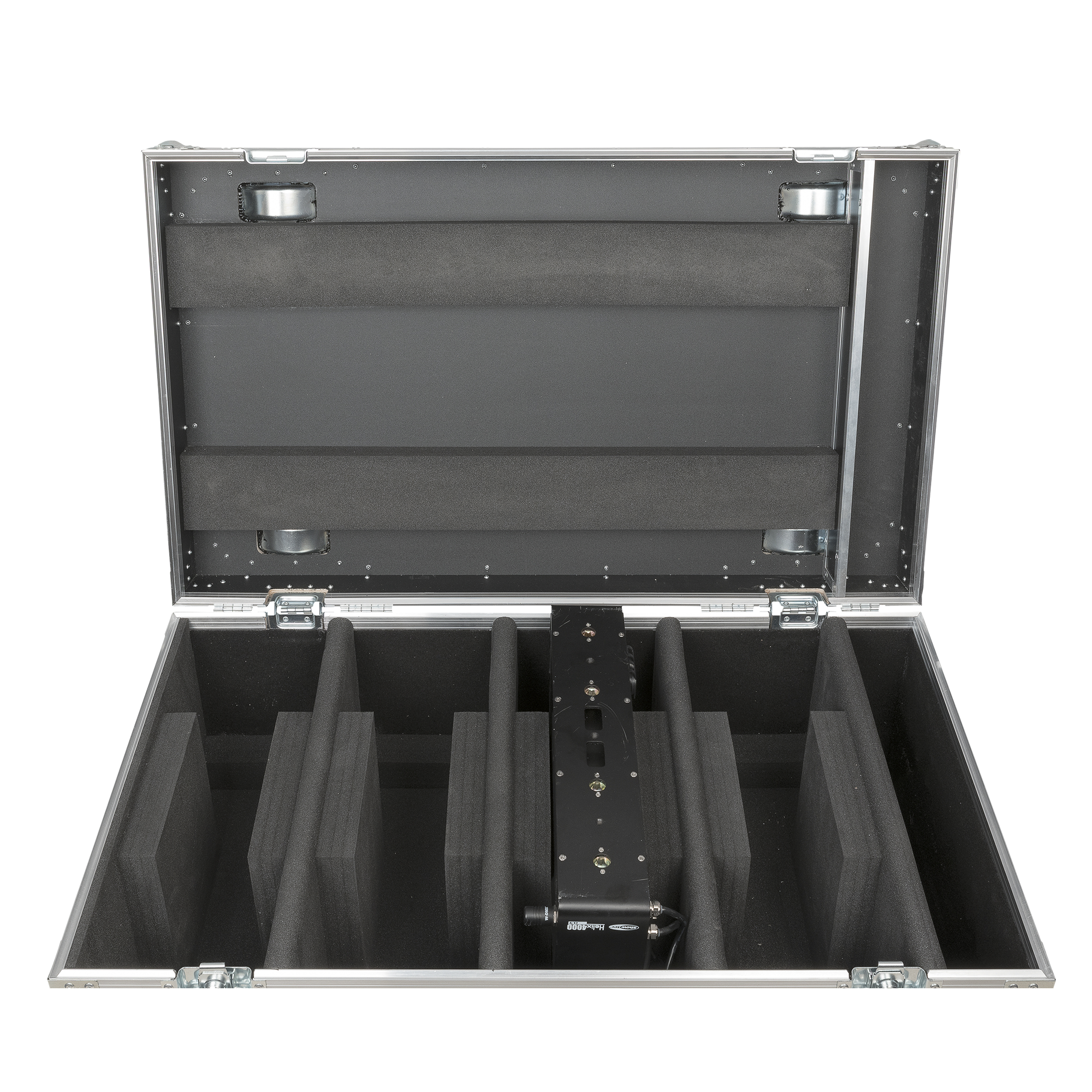 SHOWTEC Case for 4x Helix S5000 Premium Line - with accessory compartment Linea Premium