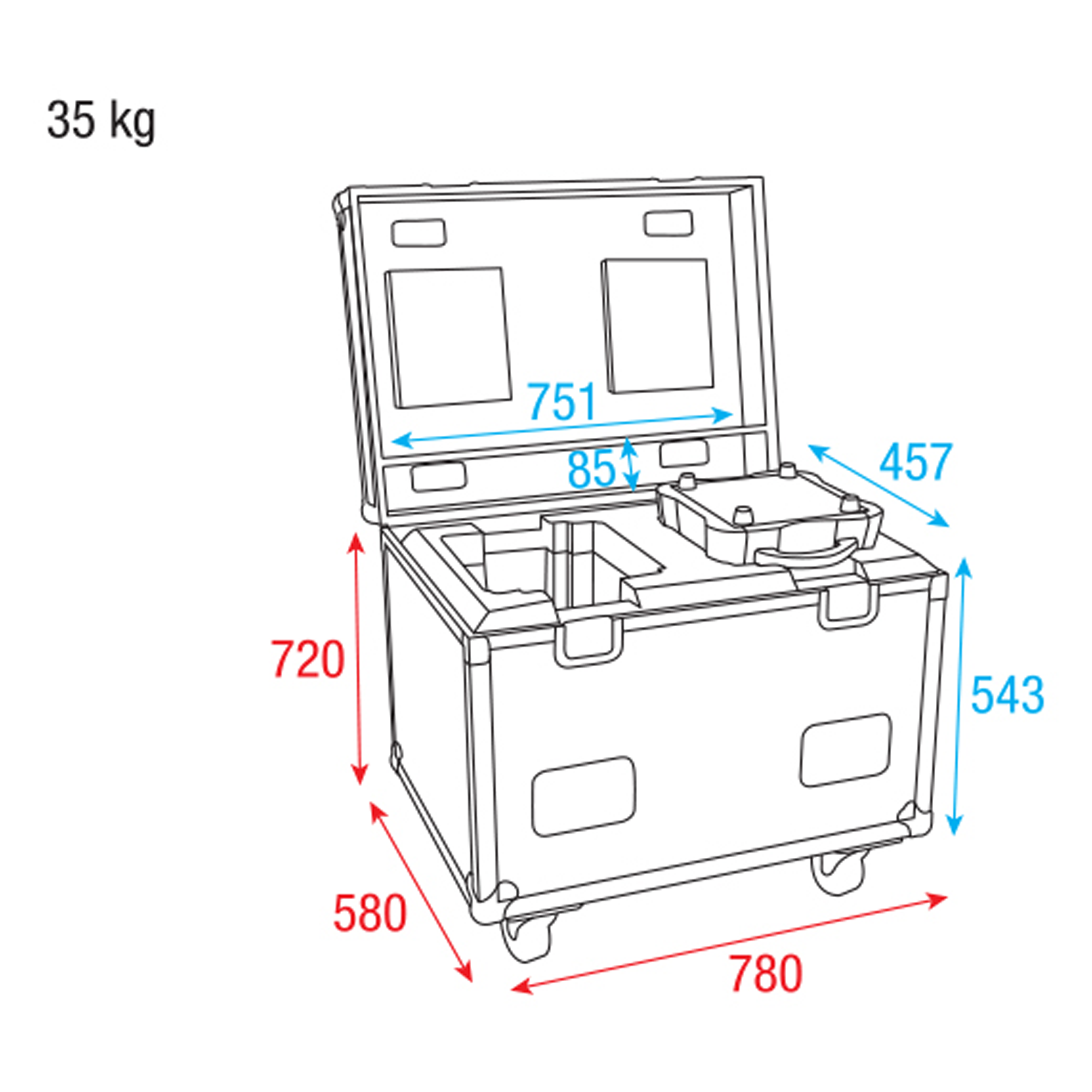 INFINITY Case for 2x iW-1941 Premium Line Linea Premium