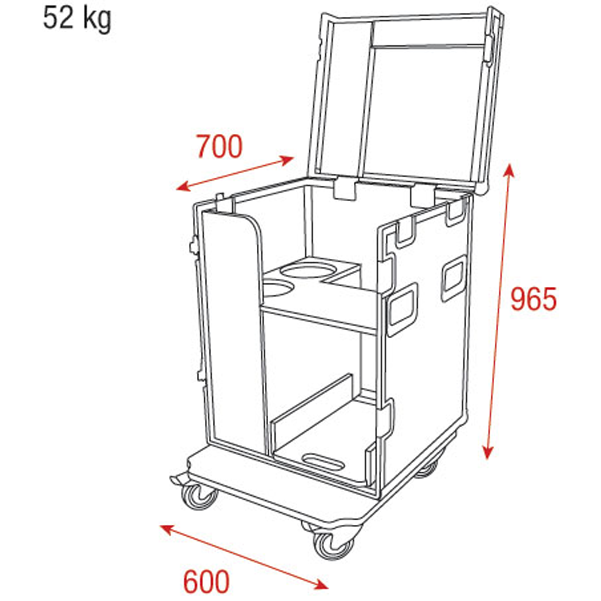 SHOWTEC Case for Mistique Premium Line Linea Premium