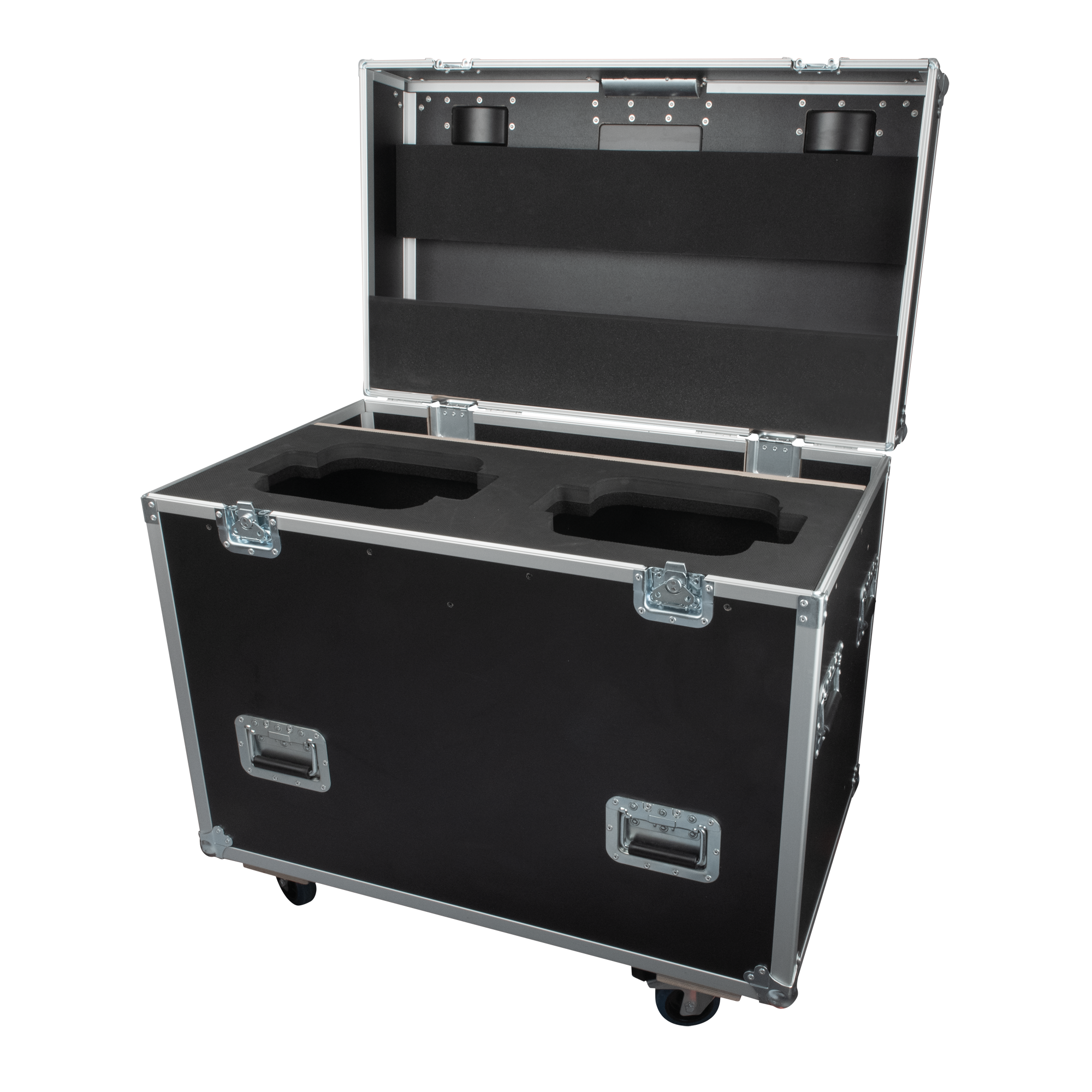 INFINITY Case for 2x Furion H402 Hybrid Chiusure a farfalla e maniglia del coperchio Penn Elcom - ruote girevoli con freno