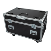 INFINITY Case for 4x Furion W402 WashBeam Chiusure a farfalla e maniglia del coperchio Penn Elcom - ruote girevoli con freno