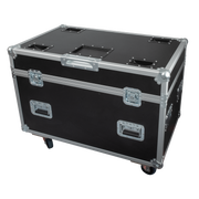 INFINITY Case for 2x Furion W602 WashBeam Chiusure a farfalla e maniglia del coperchio Penn Elcom - ruote girevoli con freno