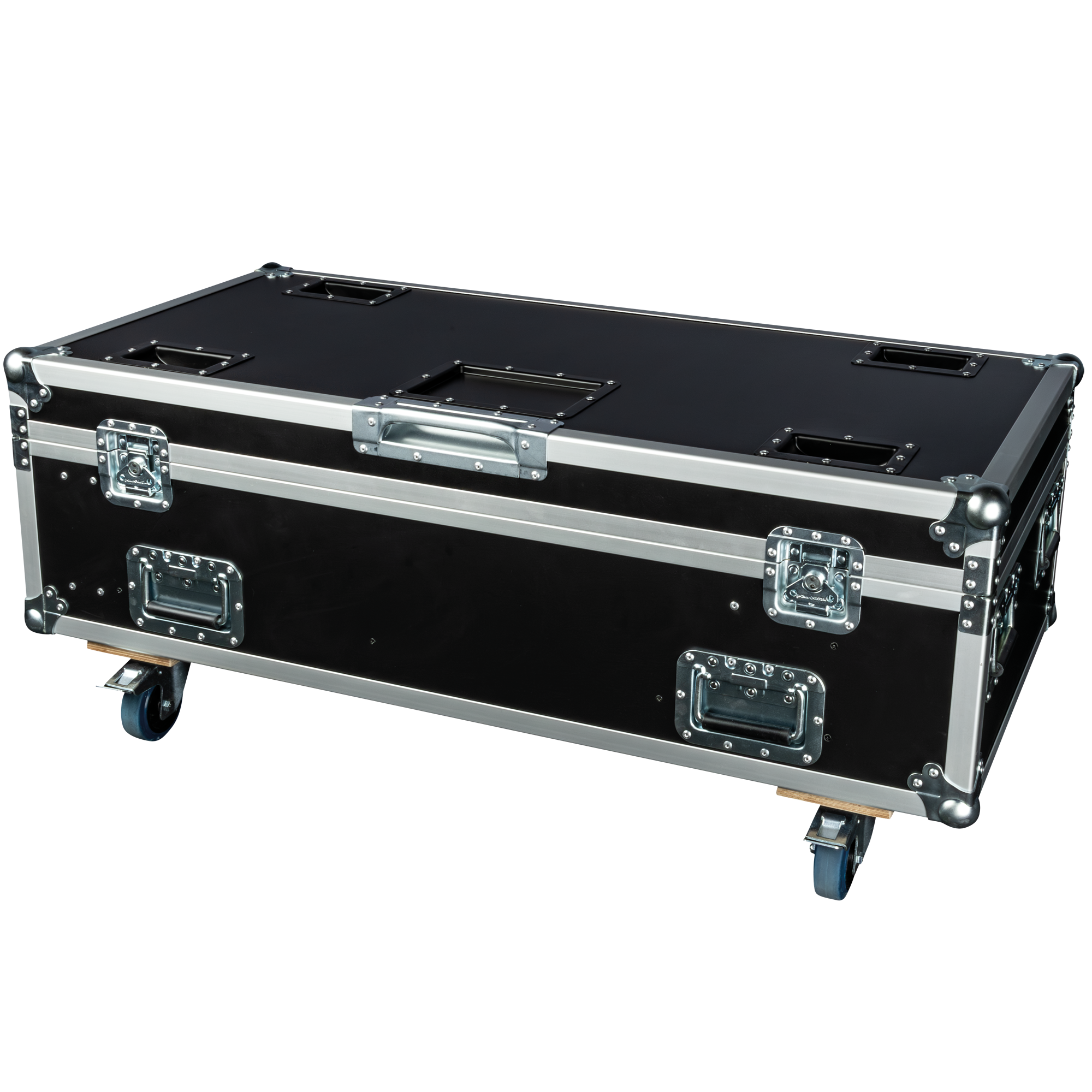 SHOWTEC Case for 4x Photon Strobe/Wash/Sunstrip Componenti Penn Elcom e ruote girevoli con freno
