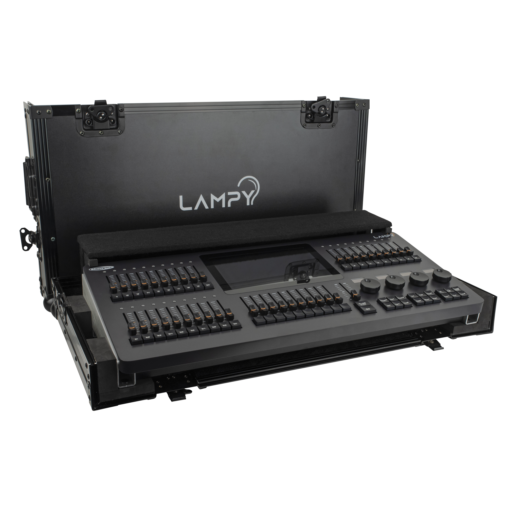 SHOWTEC Case for LAMPY 40 Black hardware Flight Case