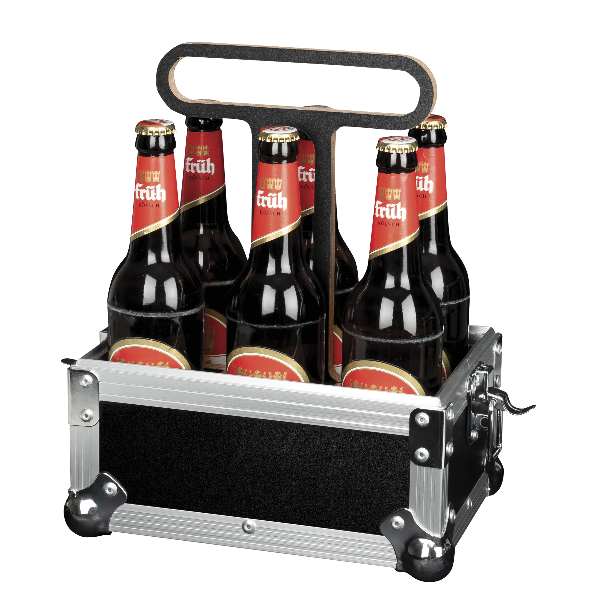 SHOWGEAR Case for Beer Bottles Up to 6 beer bottles Fino a 6 bottiglie