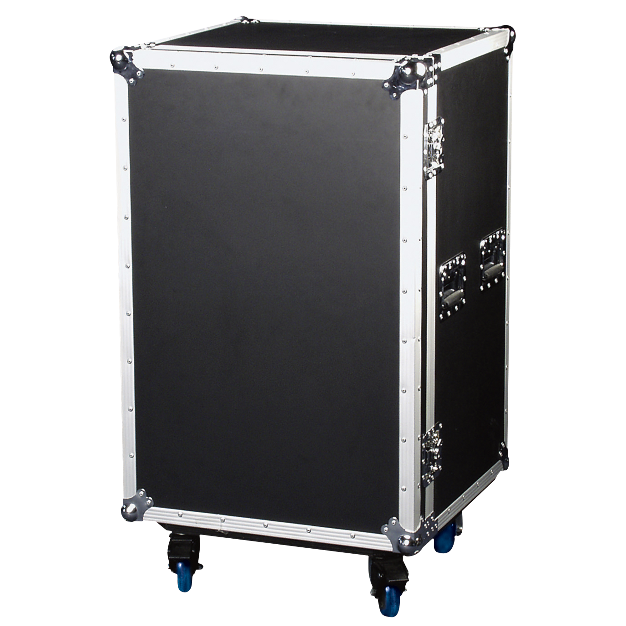 SHOWGEAR Drawer Case 16U Multi-purpose - swivel castors with break Baule con cassetti 16HE