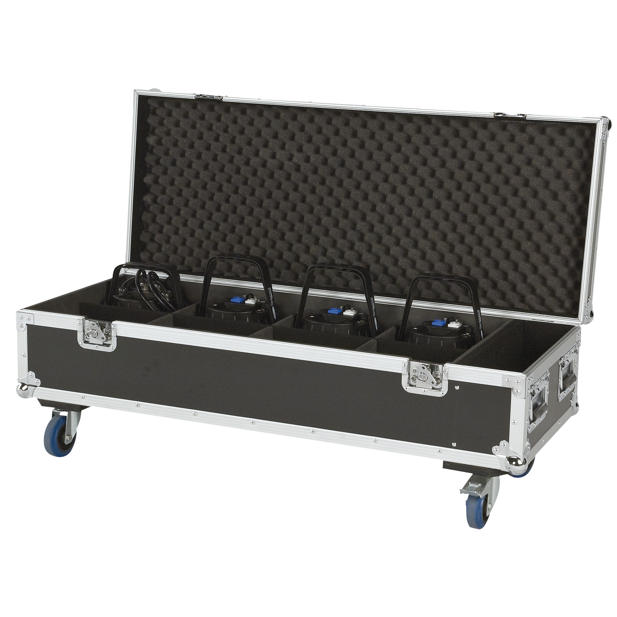 SHOWTEC Case for 8x Spectral M800 With accessory compartment Scatola di trasporto