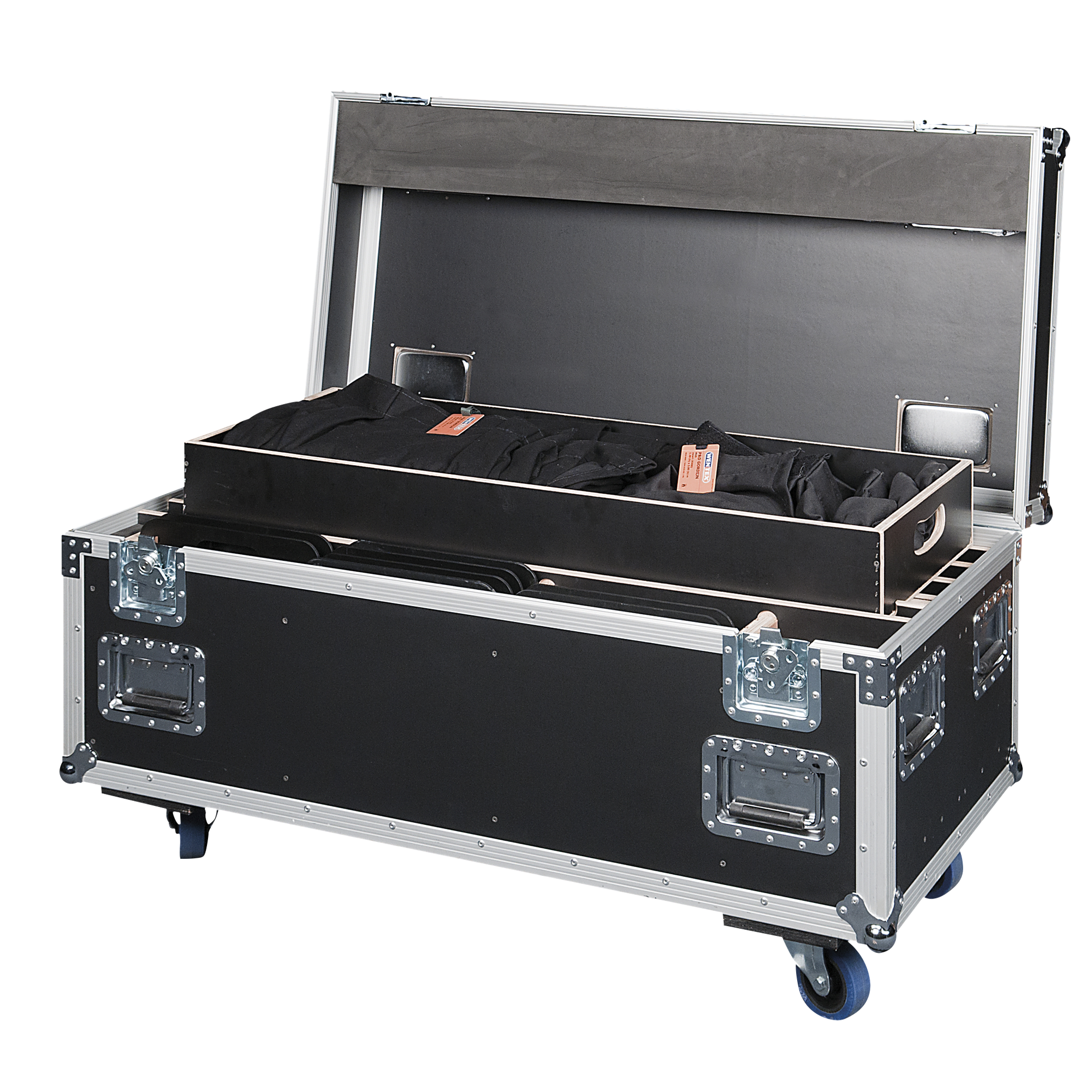 WENTEX Pipe & Drape Case for FOH Kit For up to 19 m (62 ft) wide Per una larghezza fino a 19 m