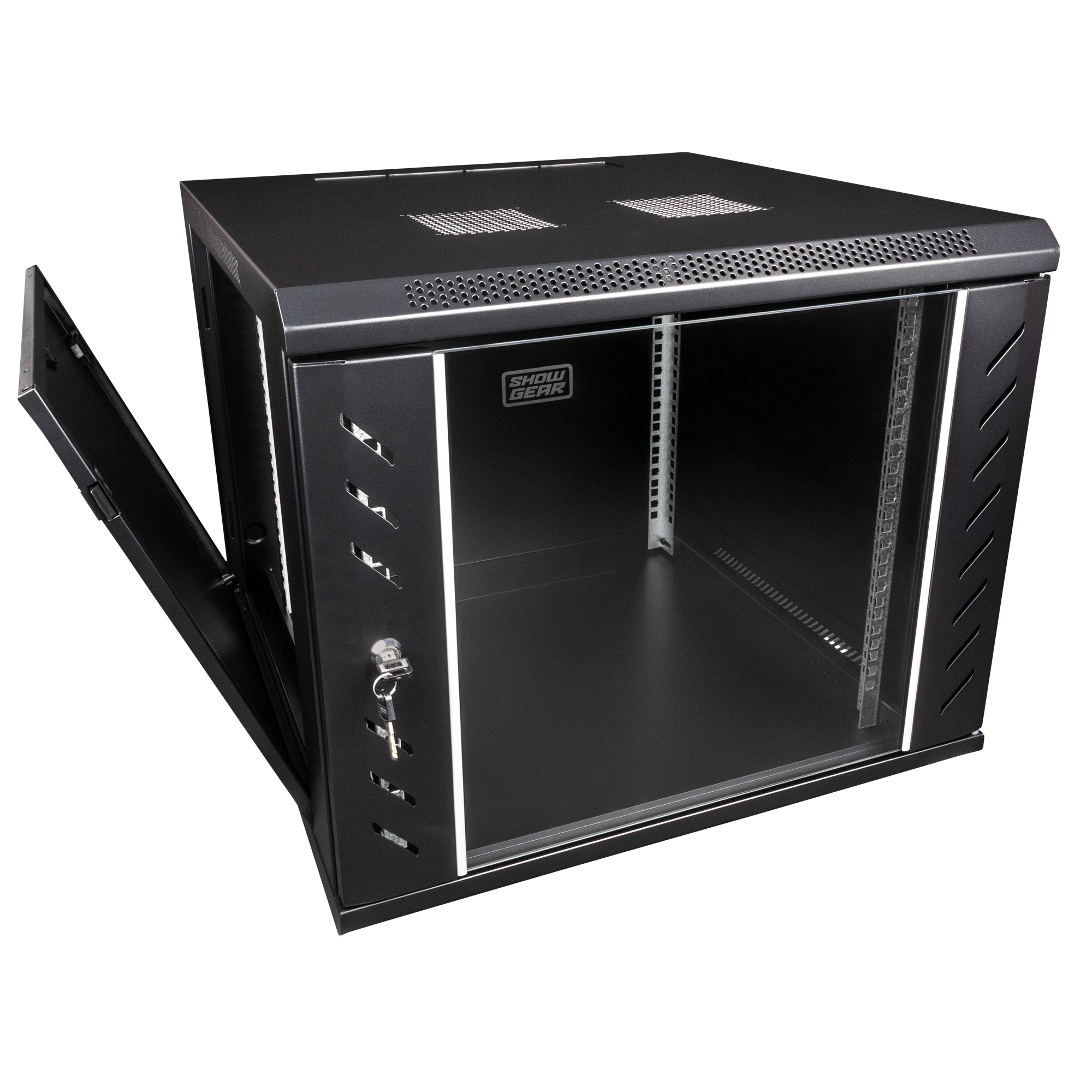 SHOWGEAR RCA-WMF-9 9U Network Cabinet with glass door 9 U Armadio di rete con porta in vetro