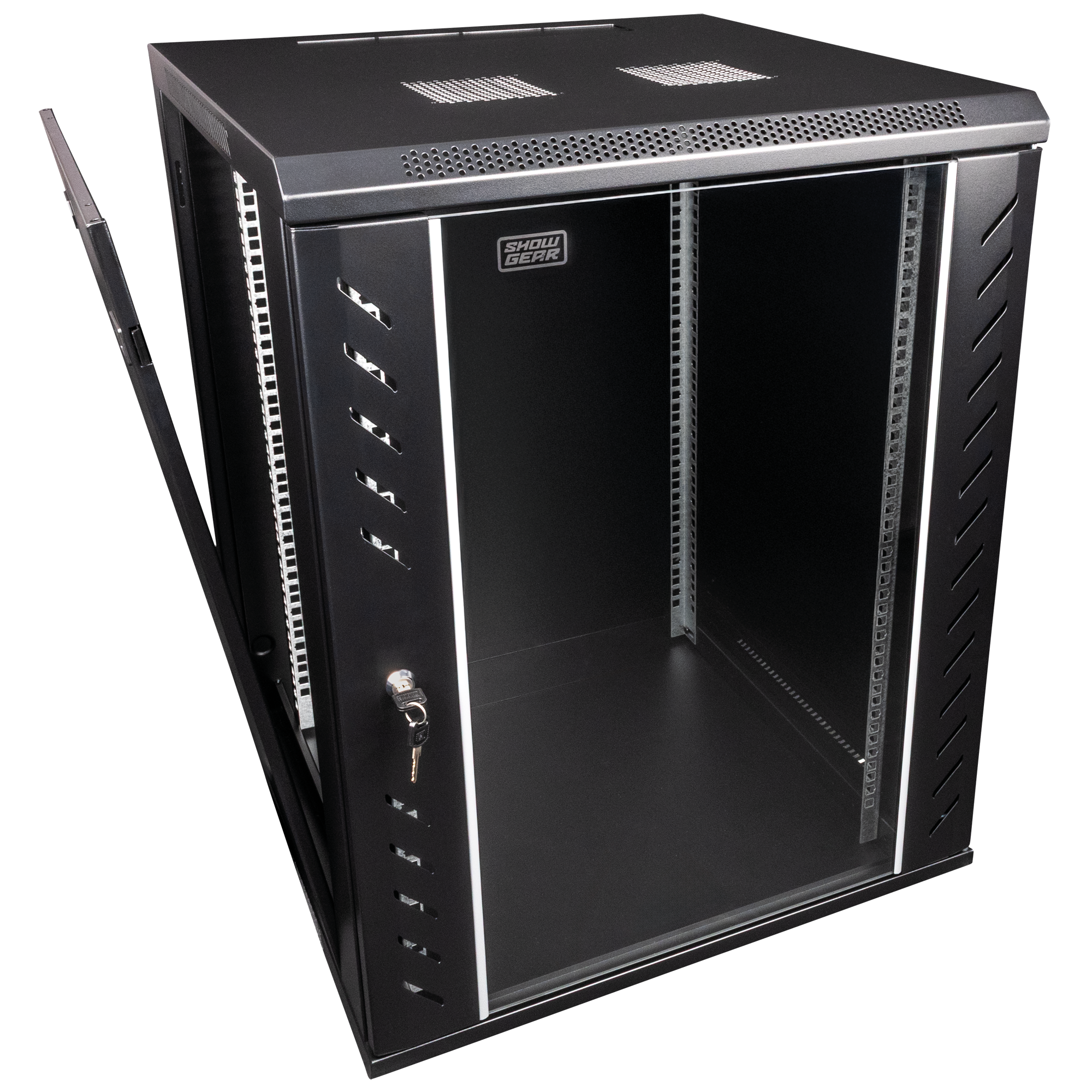 SHOWGEAR RCA-WMF-15 15U Network Cabinet with glass door 15 U Armadio di rete con porta in vetro