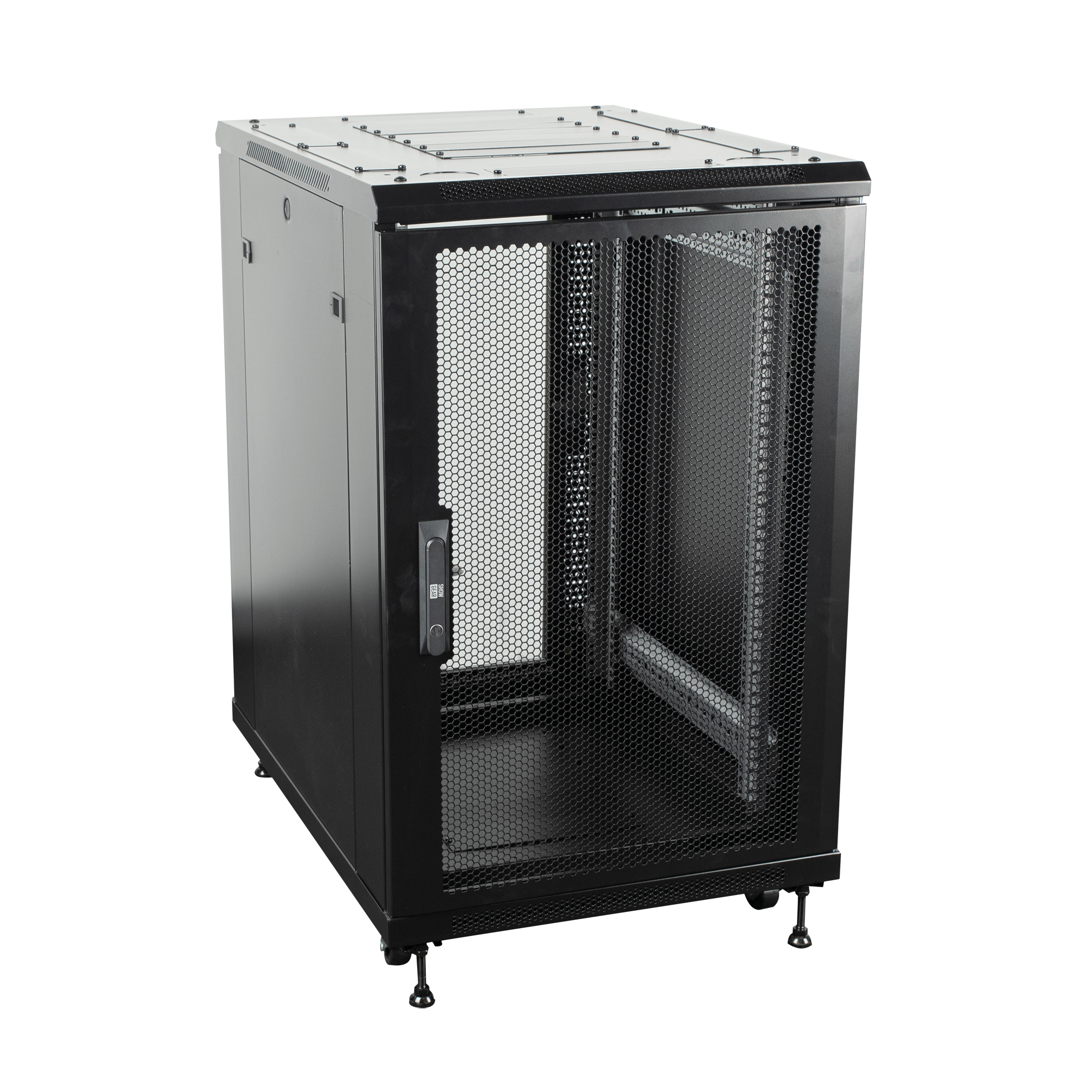 SHOWGEAR RCA-FSM-18 18U Network Cabinet with mesh door 18U Armadio di rete con porta forata