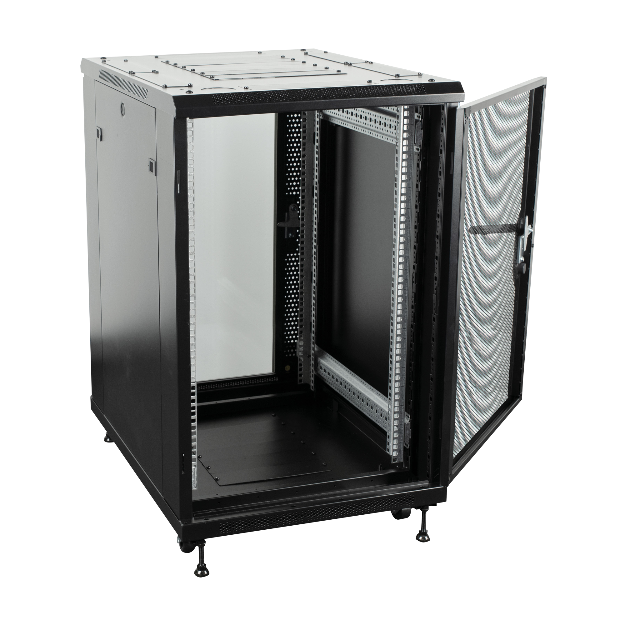 SHOWGEAR RCA-FSM-18 18U Network Cabinet with mesh door 18U Armadio di rete con porta forata