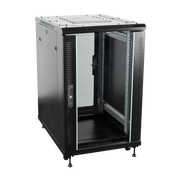 SHOWGEAR RCA-FSG-18 18U Network Cabinet with glass door 18U Armadio di rete con porta forata