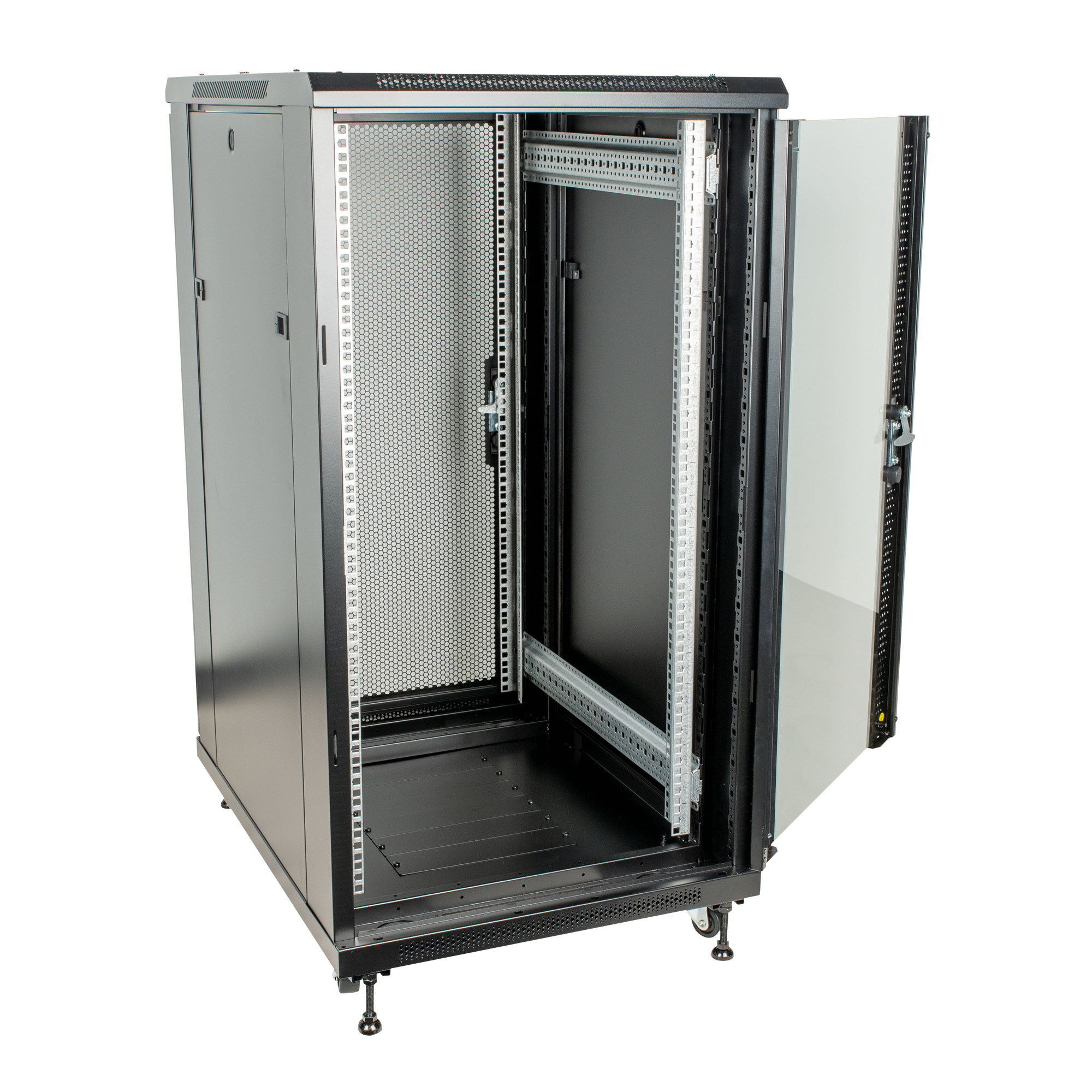SHOWGEAR RCA-FSG-22 22U Network Cabinet with glass door 22 U Armadio di rete con porta in vetro