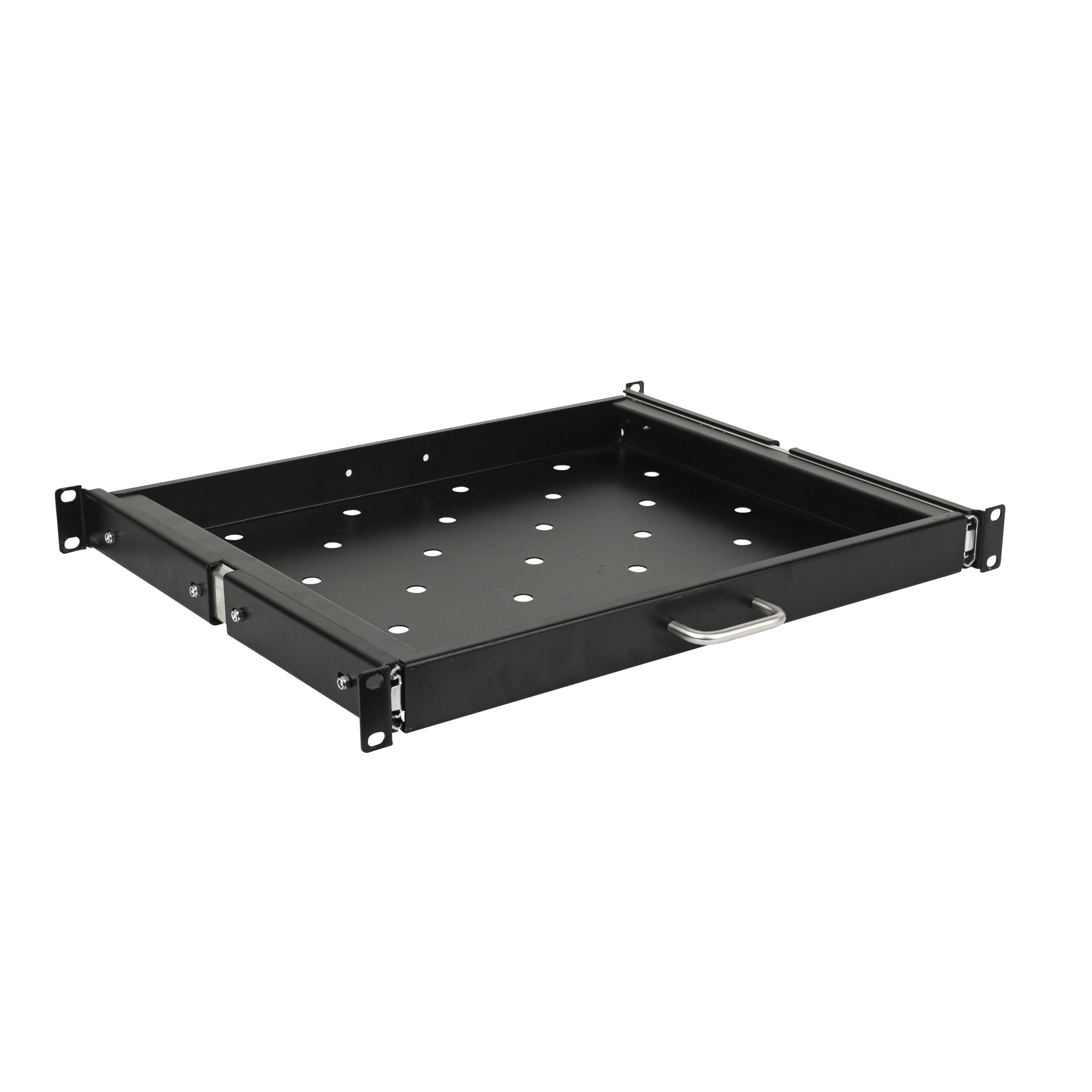 SHOWGEAR 1U Sliding Rack Mount Shelf For Showgear FSM/FSG/WMF/WMH series Per le serie Showgear FSM/FSG/WMF/WMH