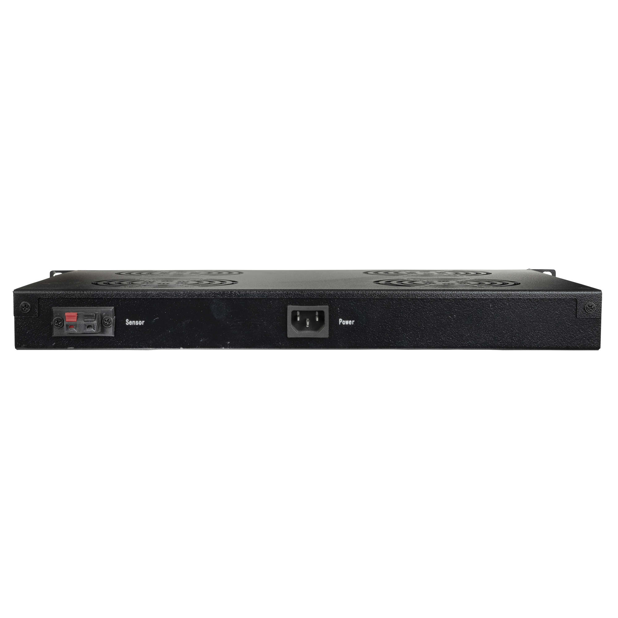 SHOWGEAR 4-way, 1U Fan Unit Temperature Controlled For 19" rack or cabinet Per rack or cabinet 19"