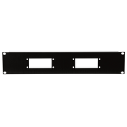 SHOWGEAR 19 Inch Multi Connector Panel 2U - for 2x 16-pin multiconnectors Per 2 x multiconnettori a 16 poli
