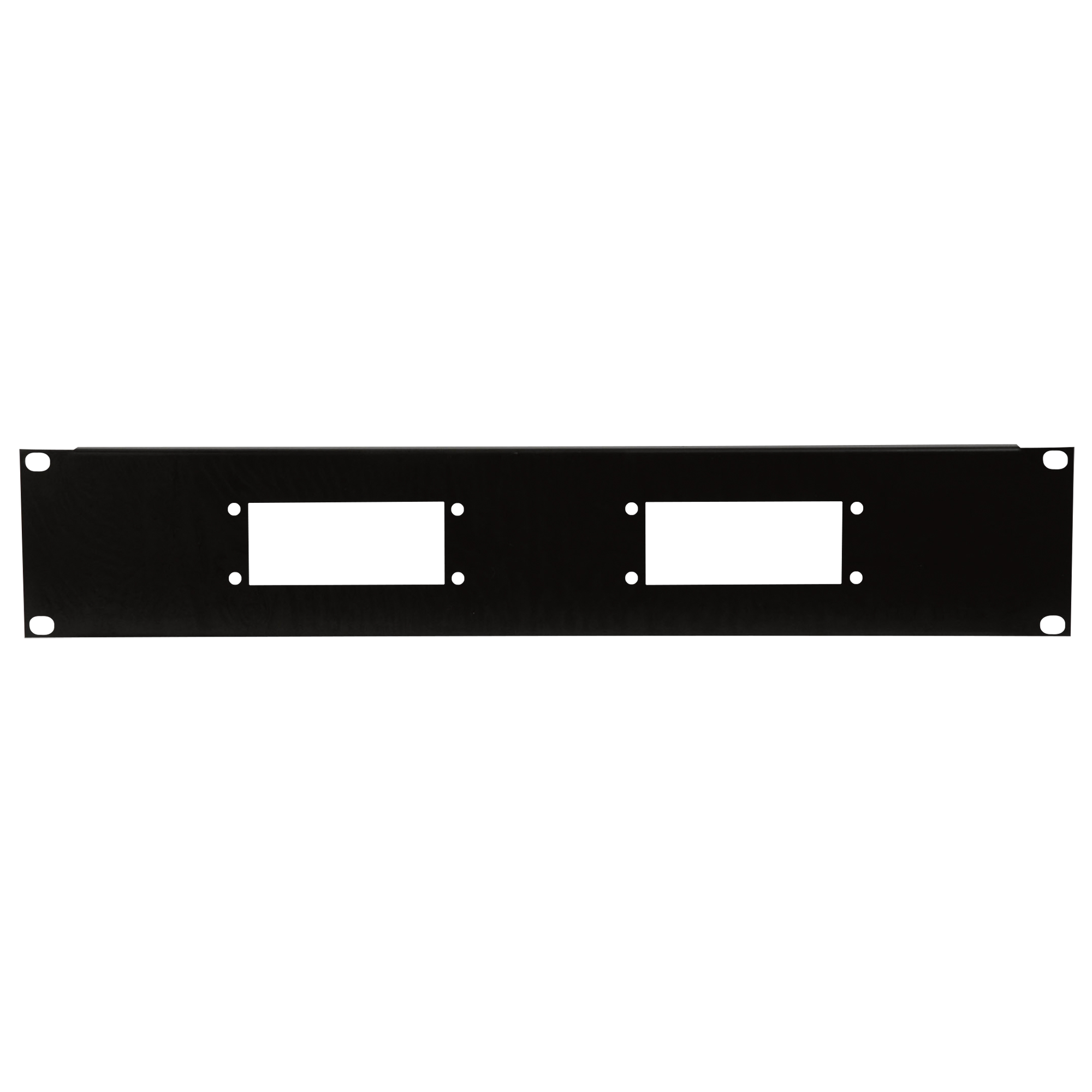 SHOWGEAR 19 Inch Multi Connector Panel 2U - for 2x 16-pin multiconnectors Per 2 x multiconnettori a 16 poli