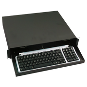 SHOWGEAR 19 Inch Keyboard Drawer 2U - Panel for Computer Keyboard Pannello per tastiera da computer