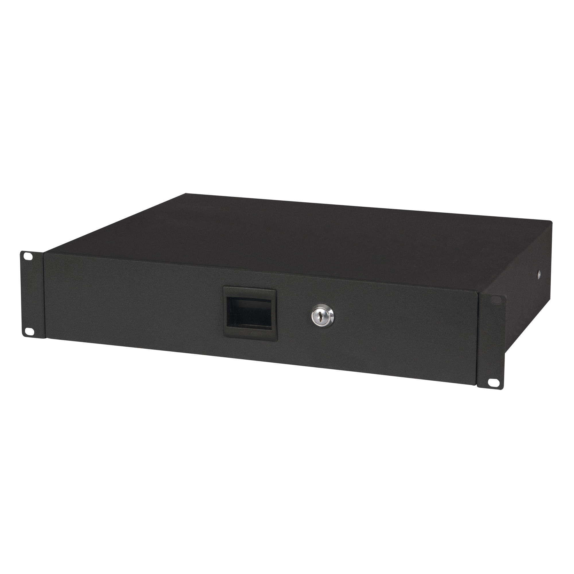 SHOWGEAR 19 Inch Drawer with keylock 2U 2U (483 x 350 x 88 mm, LxPxA)/6,7 kg