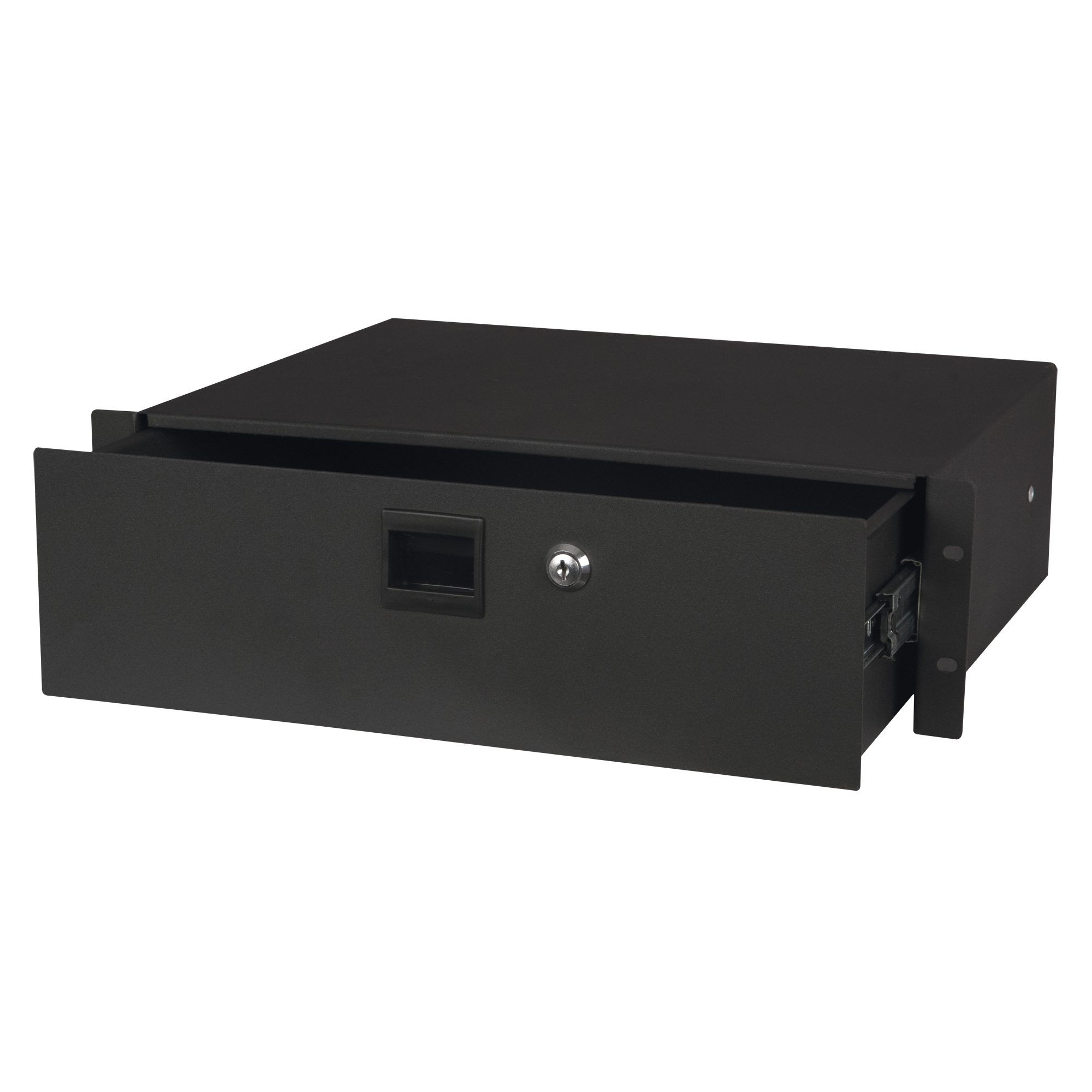 SHOWGEAR 19 Inch Drawer with keylock 3U 3U (483 x 350 x 132 mm, LxPxA)/7,7 kg