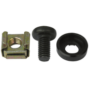 SHOWGEAR Mounting Set 100x Screwbolt - nut and protection ring 100 bulloni, dadi e guarnizioni