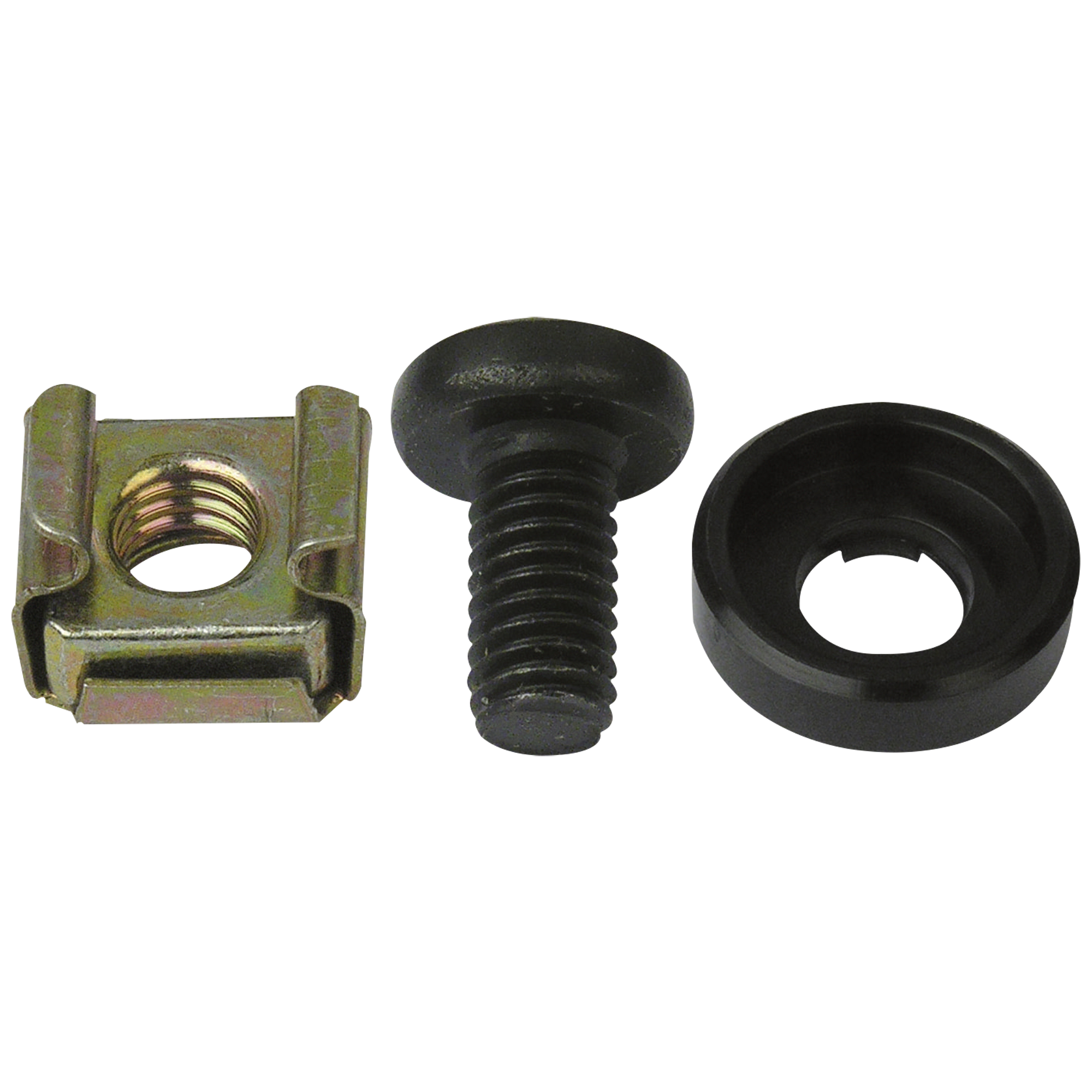 SHOWGEAR Mounting Set 100x Screwbolt - nut and protection ring 100 bulloni, dadi e guarnizioni